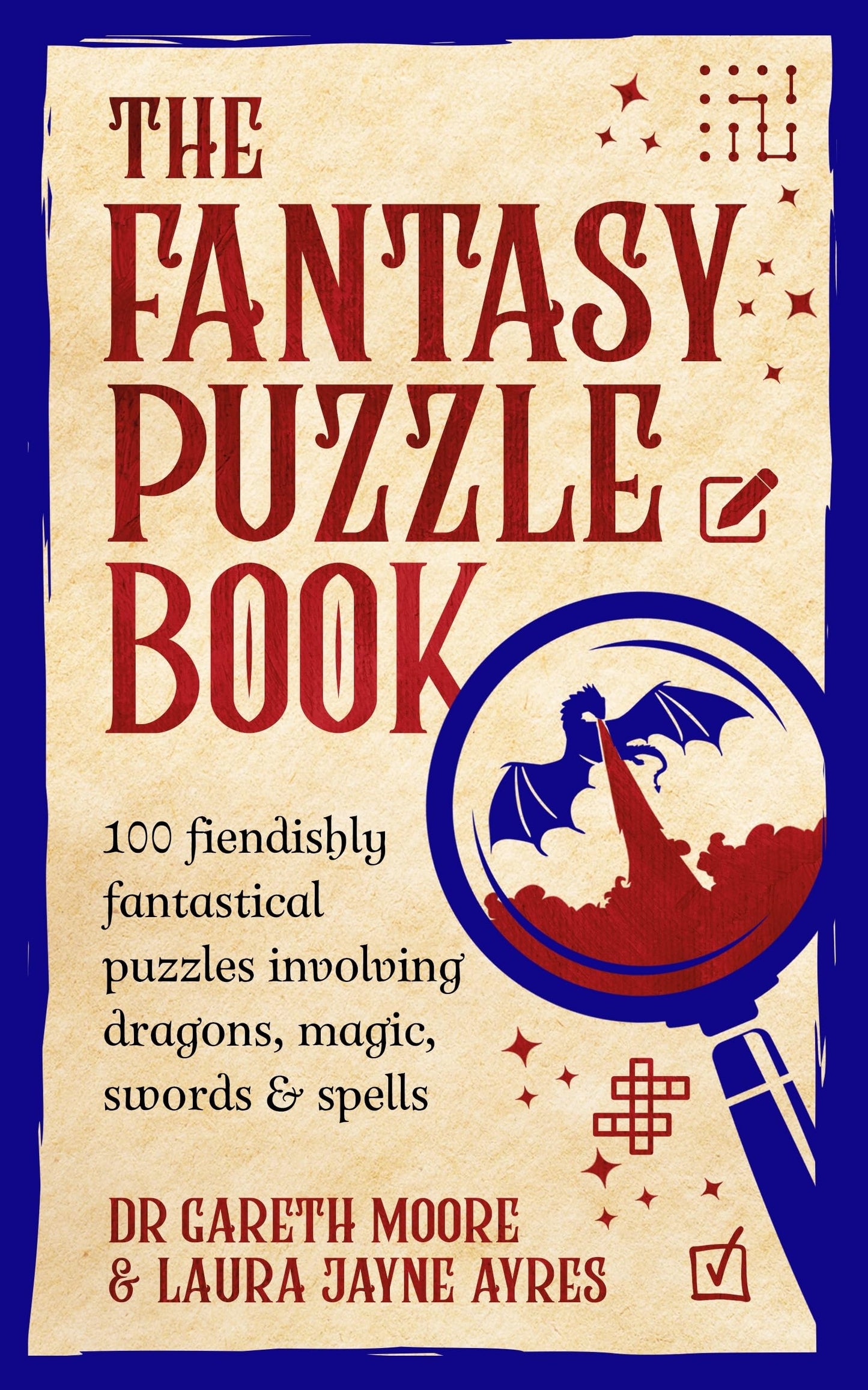Libro: The Fantasy Puzzle Book: 100 fiendishly fantastical puzzles involving dragons, magic, swords and spells
