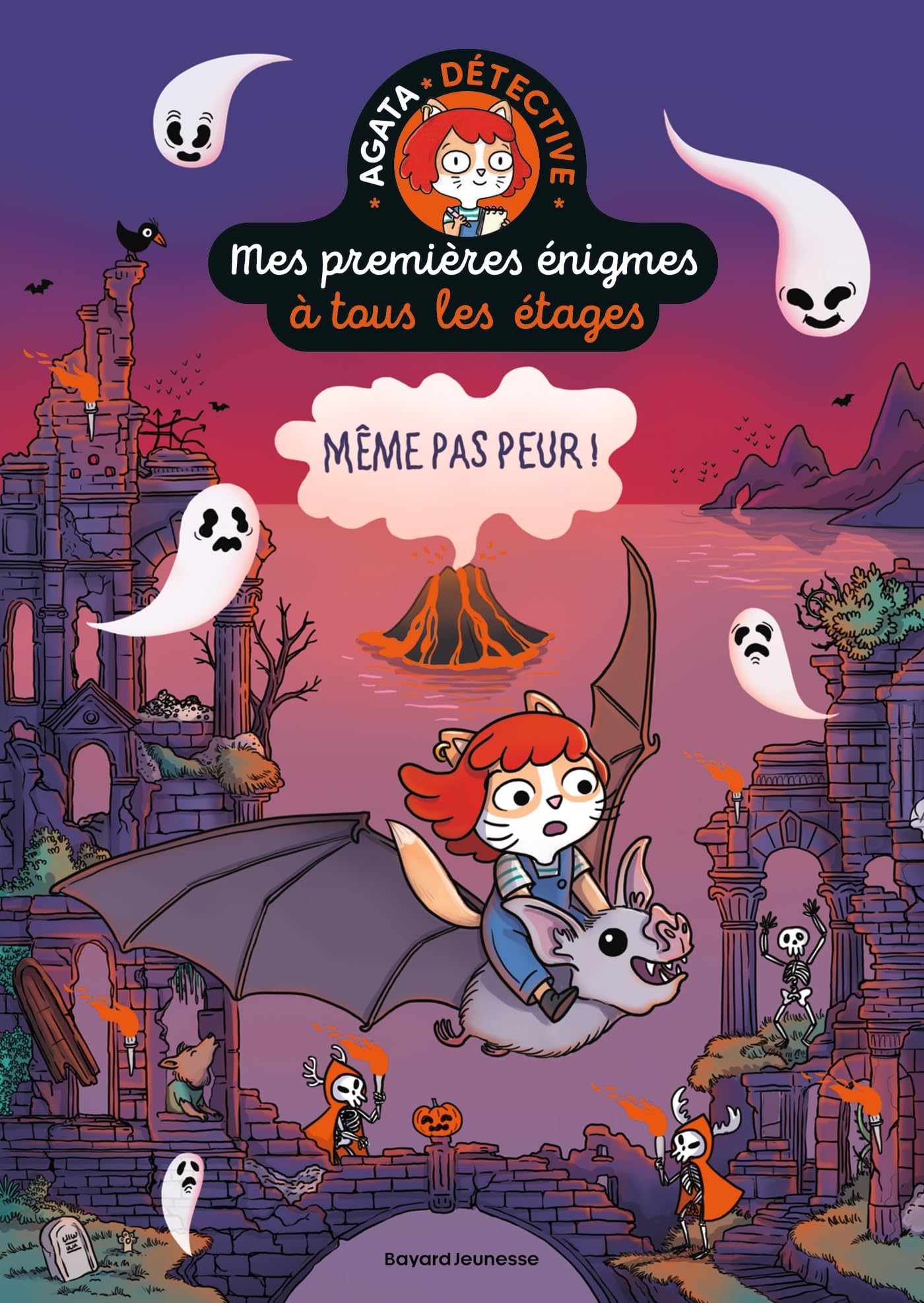 Libro: Mes premières énigmes à tous les étages, Tome 04: Même pas peur !