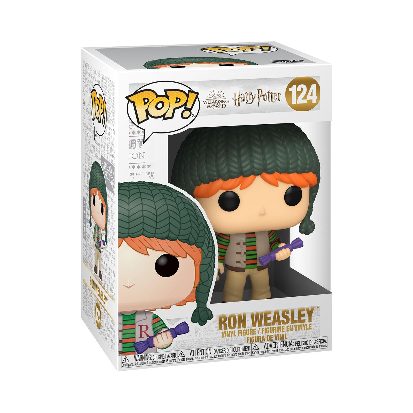 Funko Pop! Harry Potter: Navidad - Hermione Granger & Ron Weasley