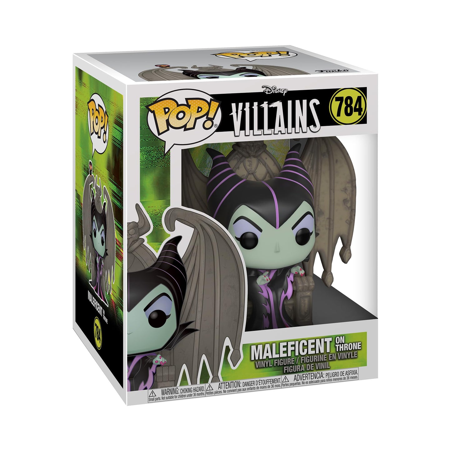 Funko Pop! Deluxe: Disney Villains - Maleficent on Throne Figura de Vinilo
