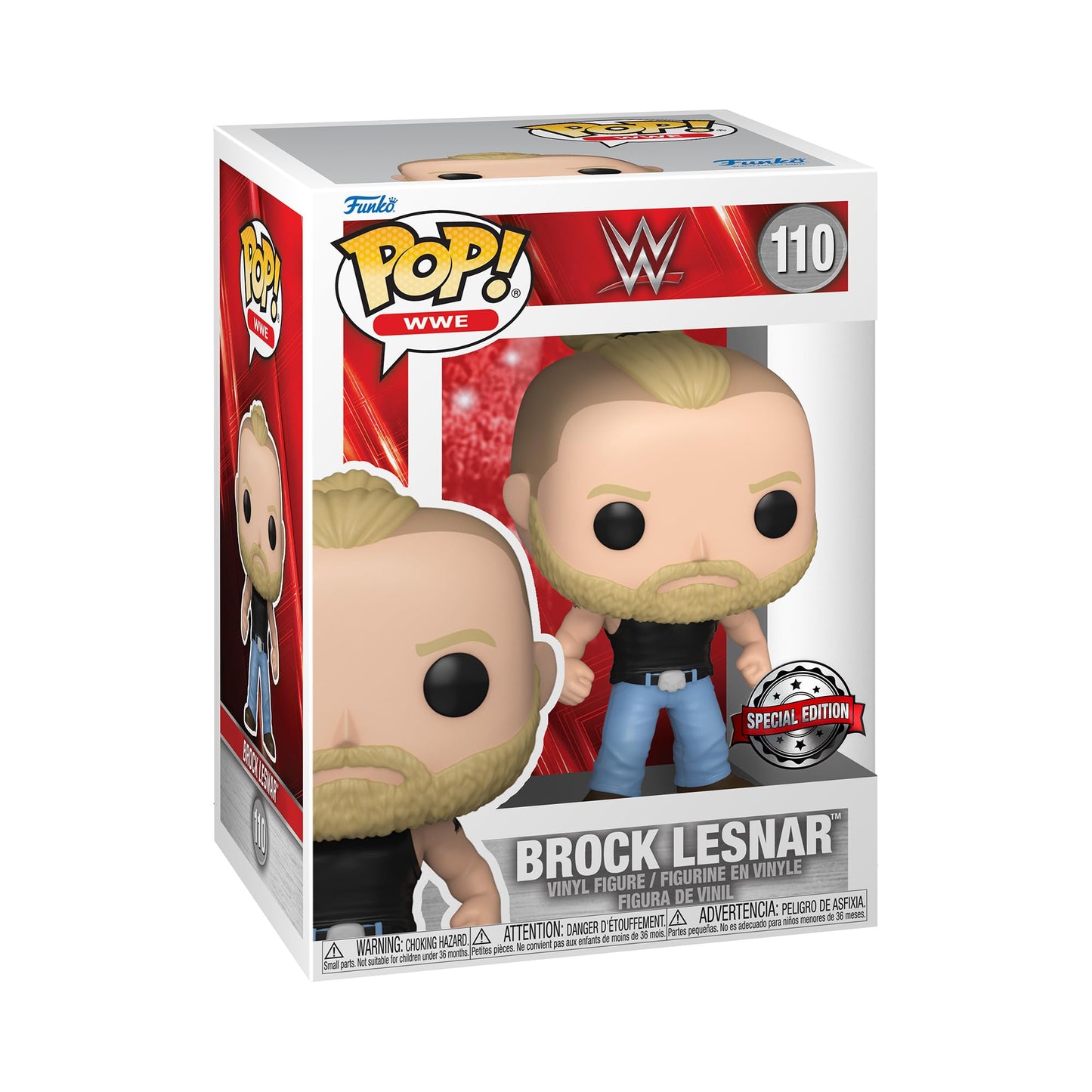 Funko Pop WWE: Brock Lesnar - Exclusivo Amazon