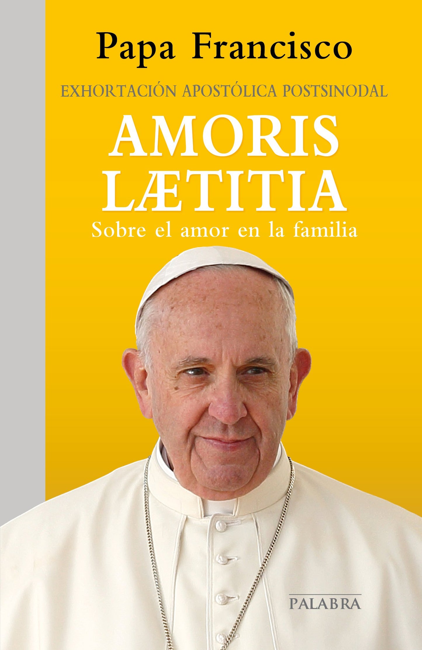 Libro: Amoris laetitia: Exhortación apostólica postsinodal sobre el amor en la familia