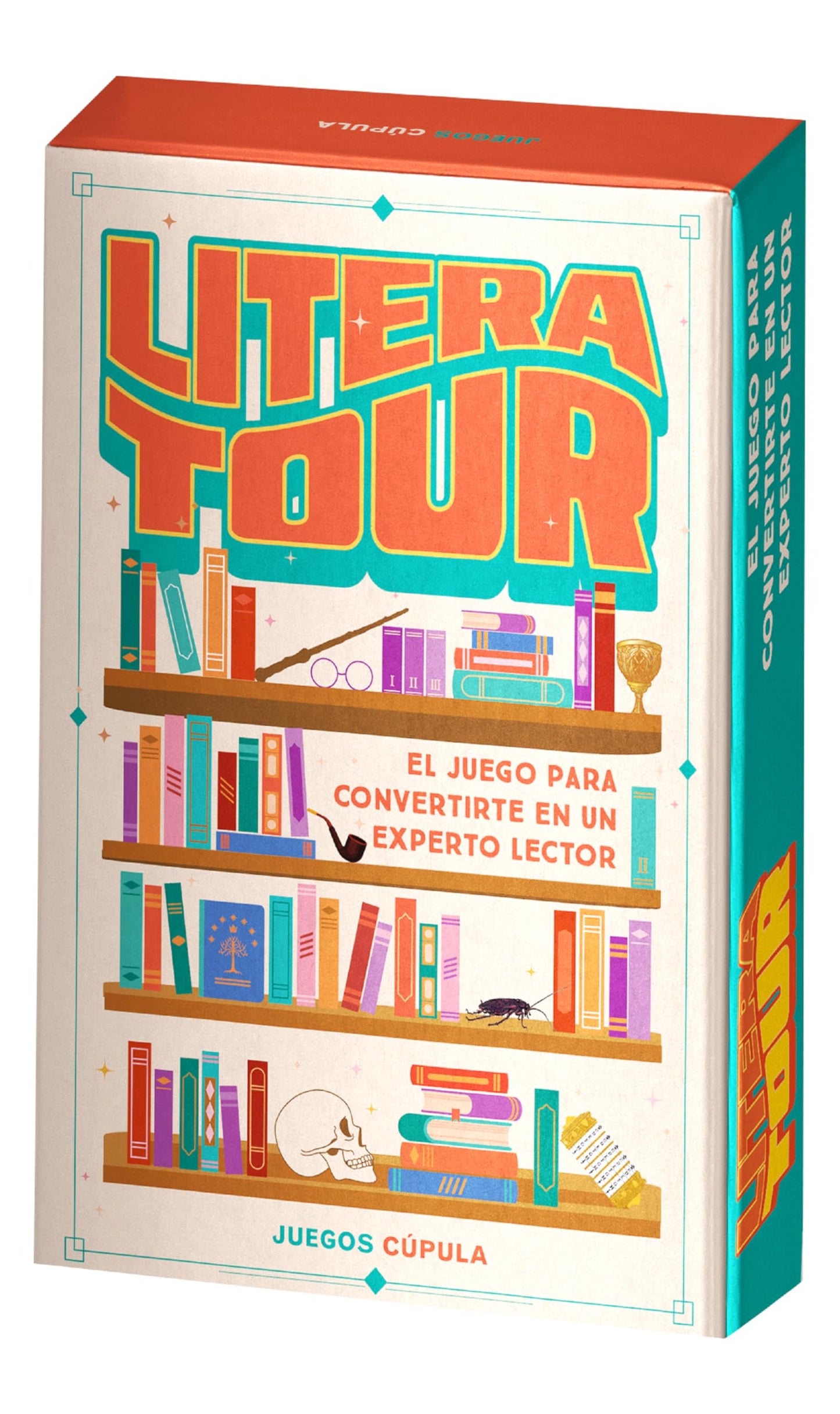 LiteraTour: El juego para convertirte en un experto lector (Juegos Cúpula)