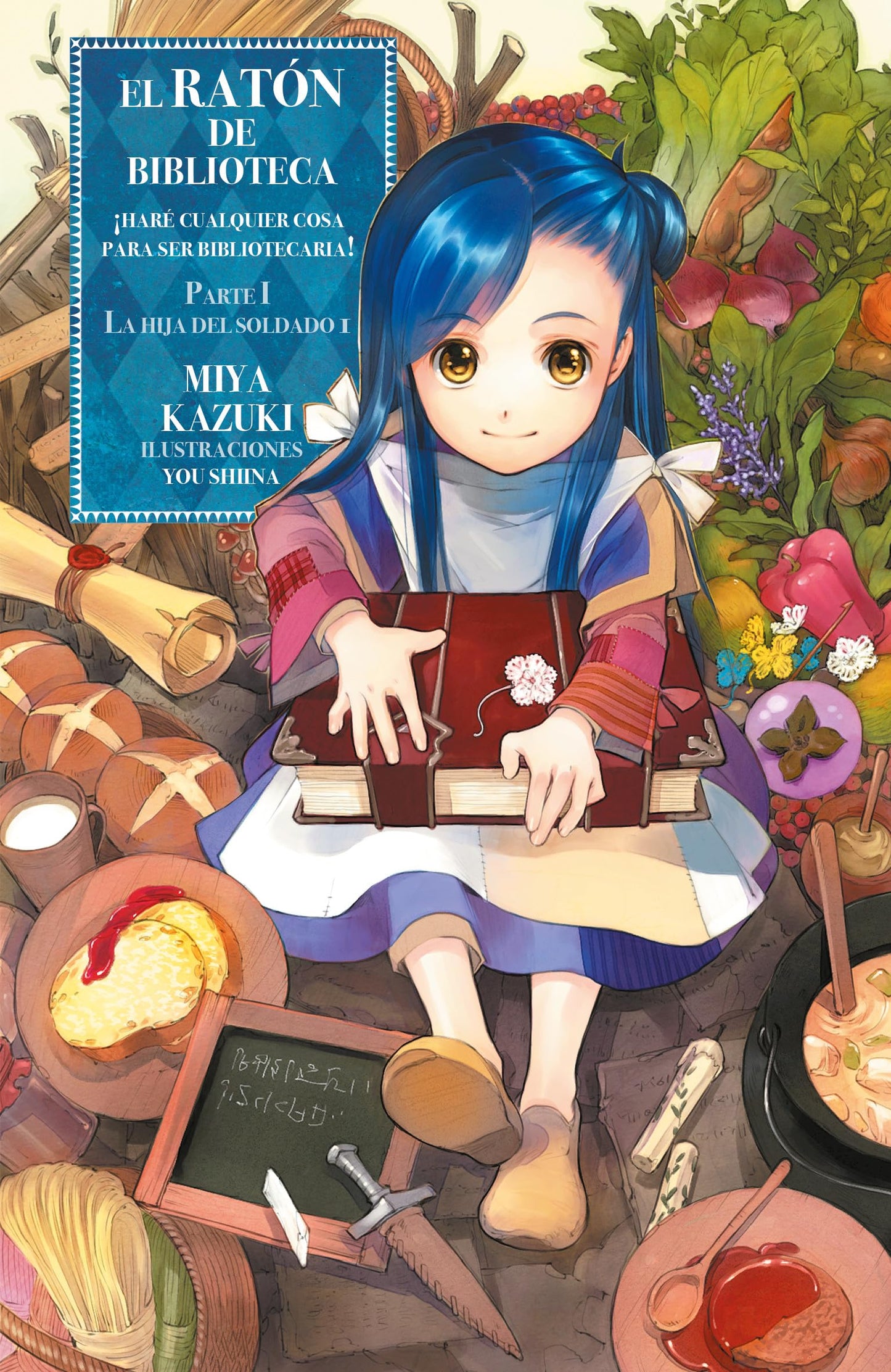 Libro: El ratón de biblioteca Parte 1 -La hija del soldado- Vol. 1