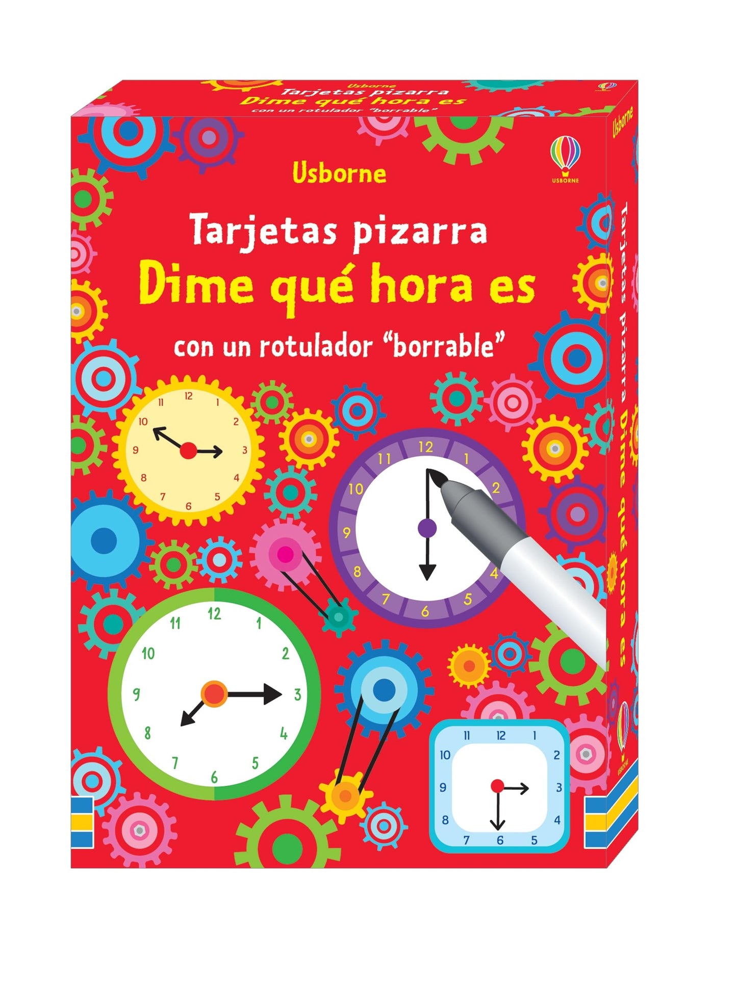Libro: Dime qué hora es (Tarjetas pizarra)