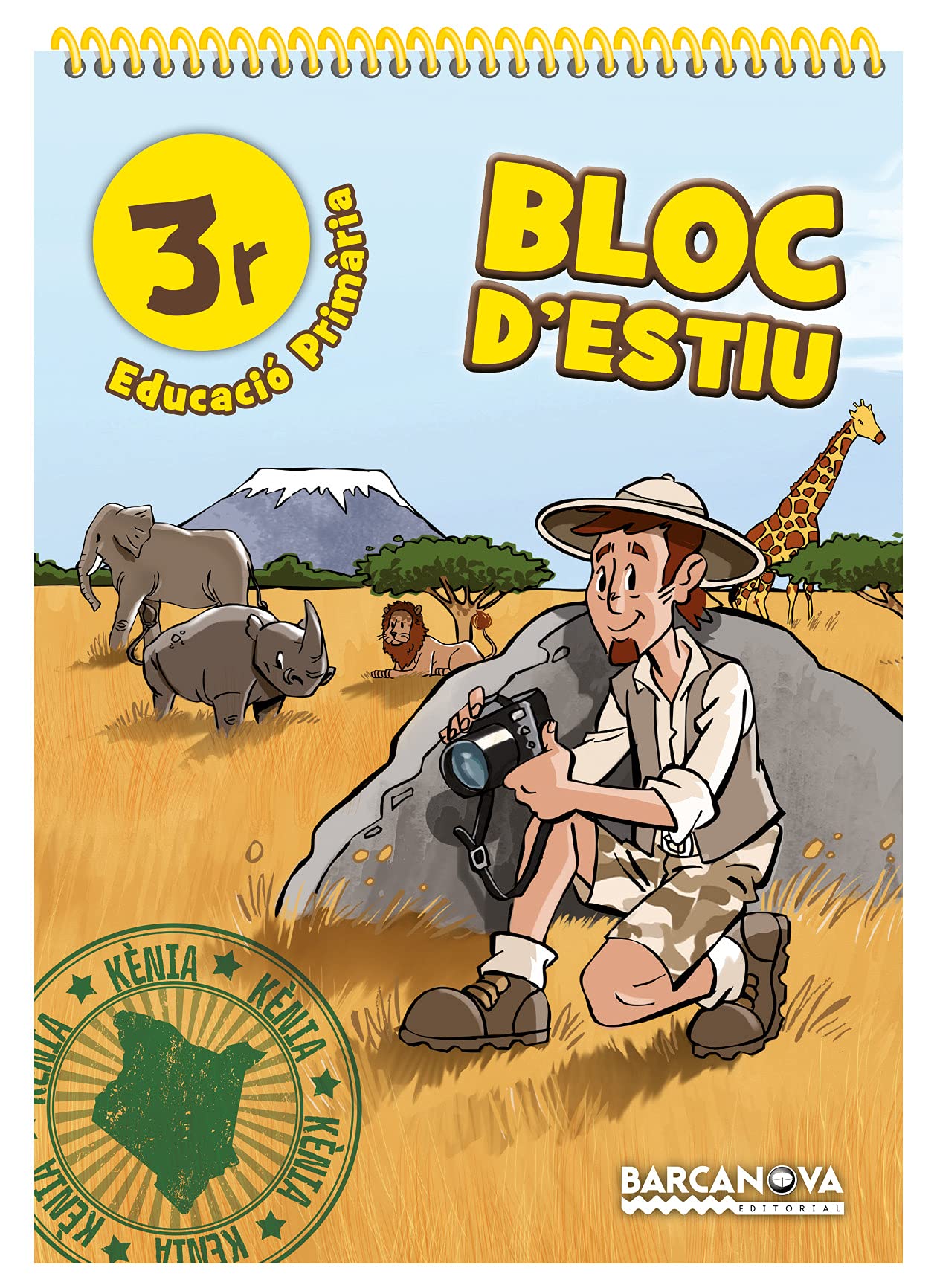 Libro: Bloc d'estiu 3r. Estiueja amb Barcanova