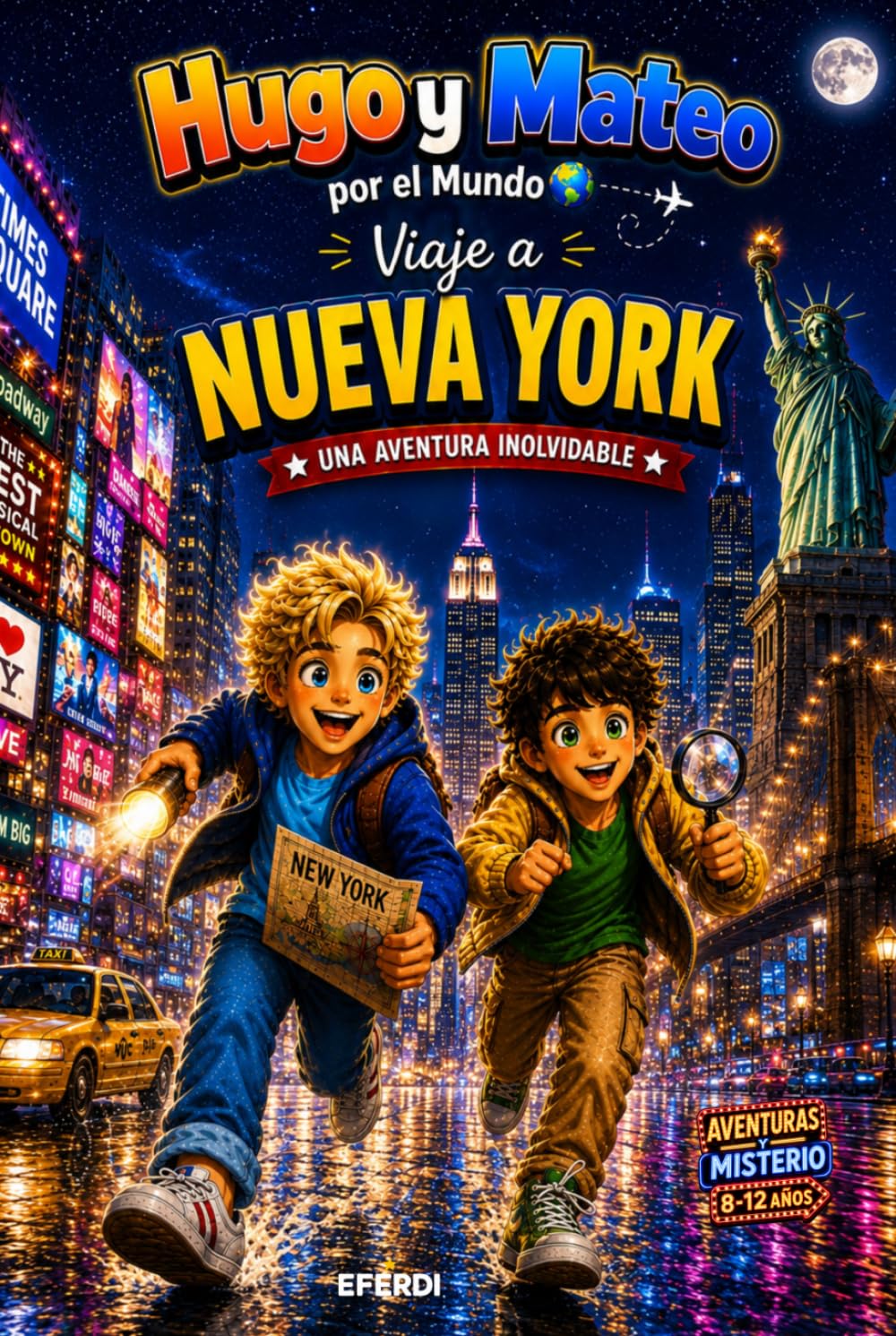 Libro: Hugo y Mateo por el Mundo: Viaje a Nueva York