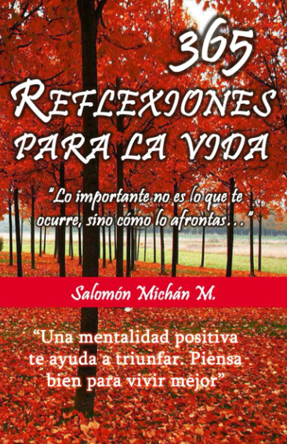 Libro: 365 Reflexiones para la vida: “Lo importante no es lo que te ocurre, sino como lo afrontas…“