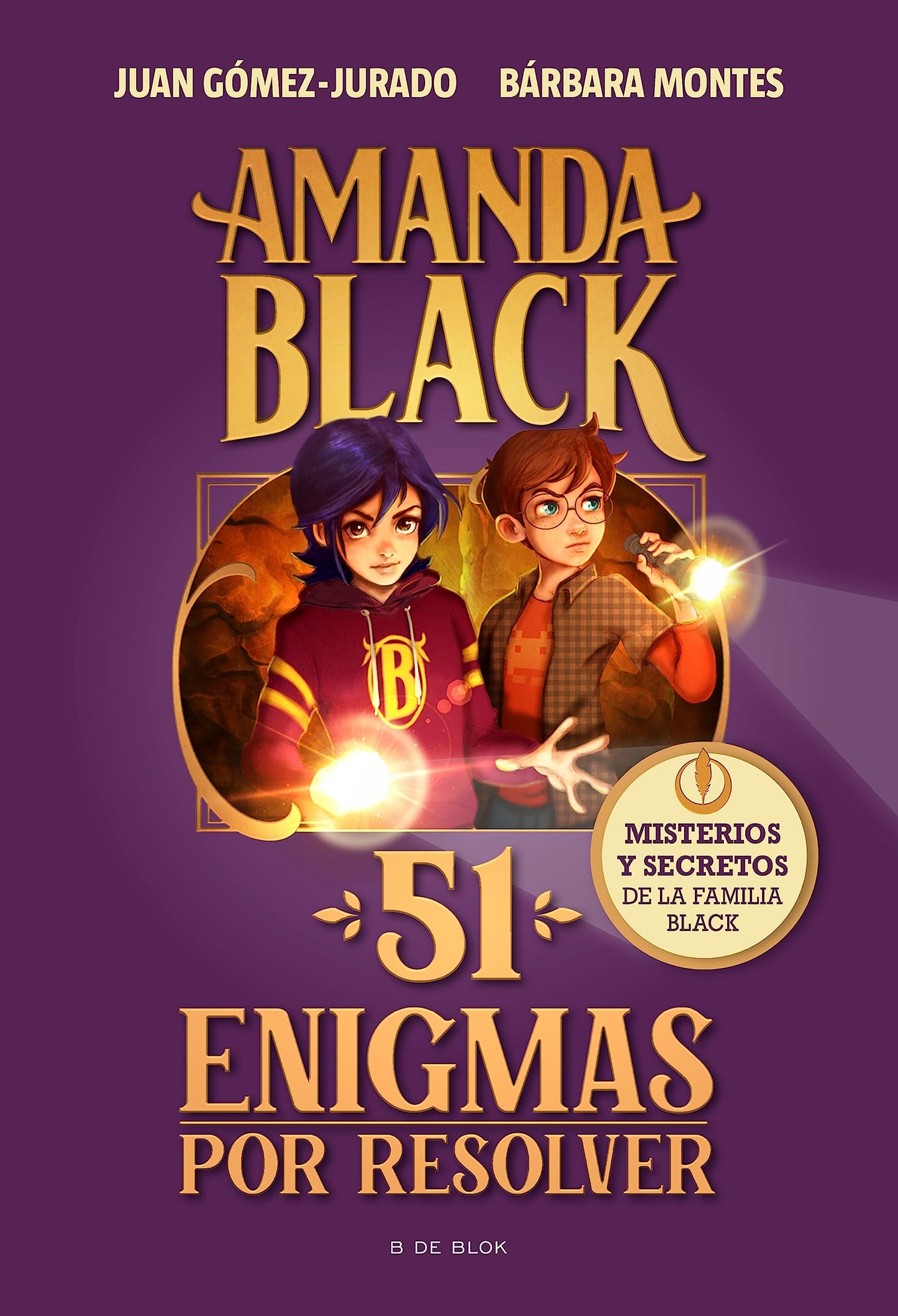 Libro: Amanda Black - 51 enigmas por resolver: Acertijos, misterios y secretos de la familia Black (Juan Gómez-Jurado y Bárbara Montes)