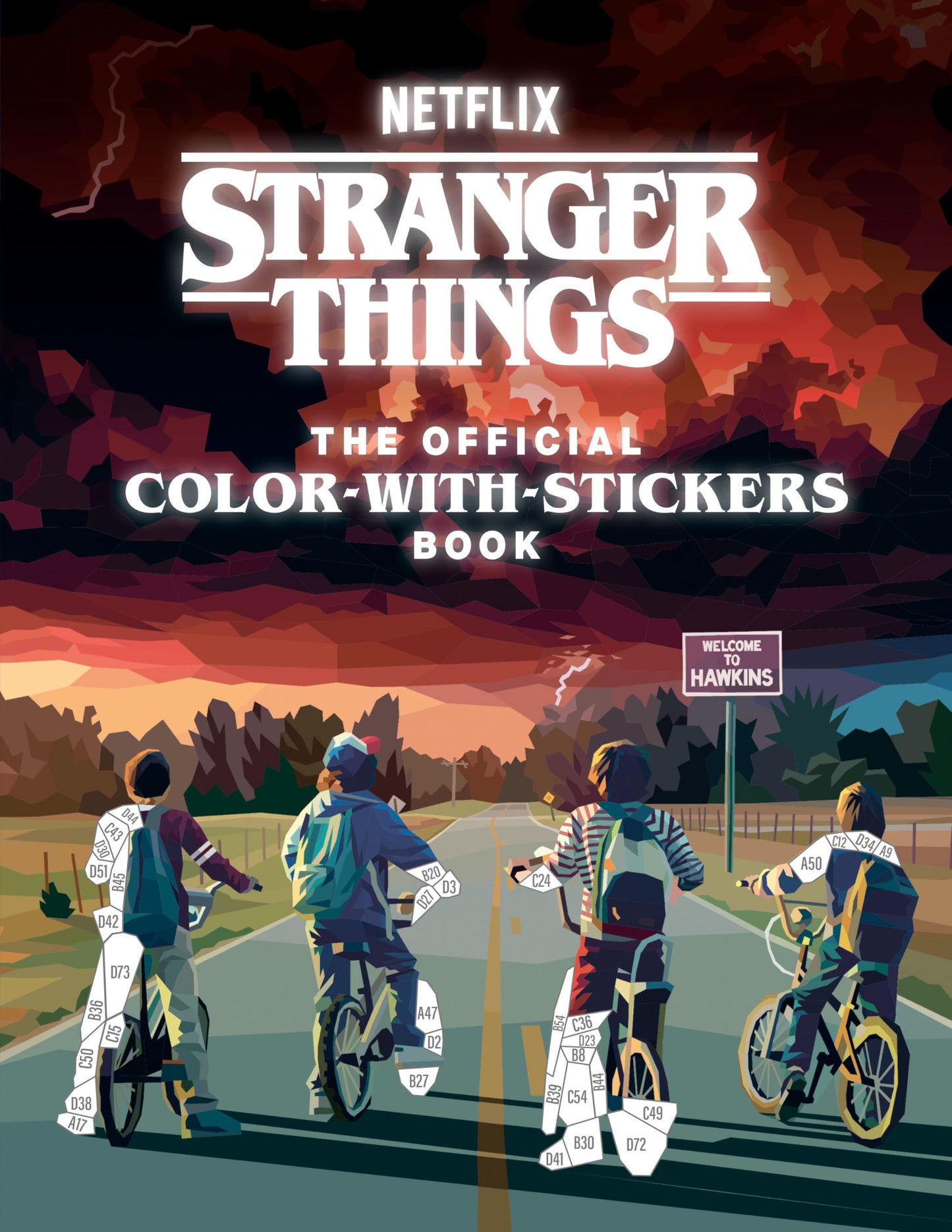 Libro: Stranger Things: The Official Color-with-Stickers Book