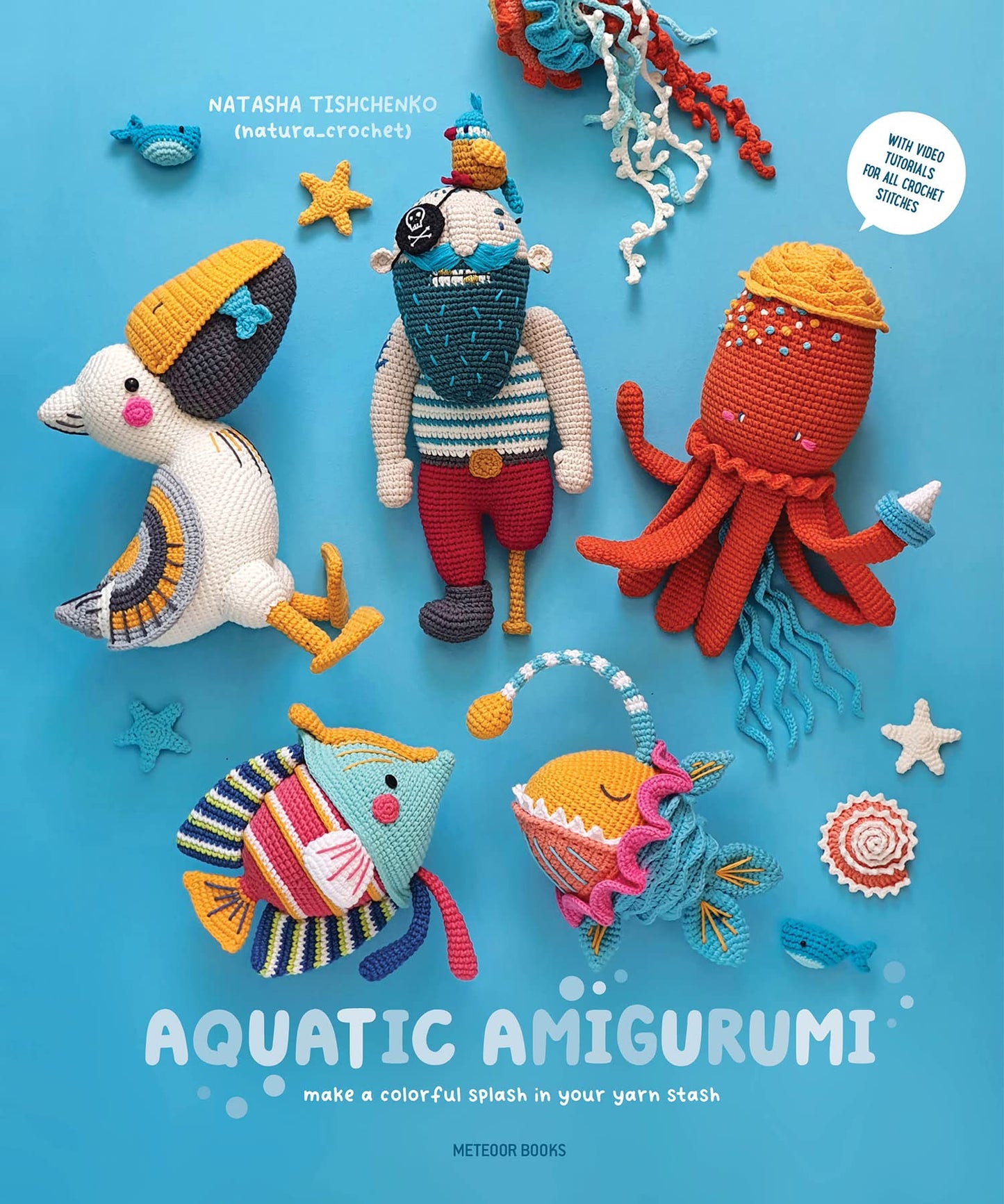 Libro: Aquatic Amigurumi: Make a Colorful Splash in Your Yarn Stash
