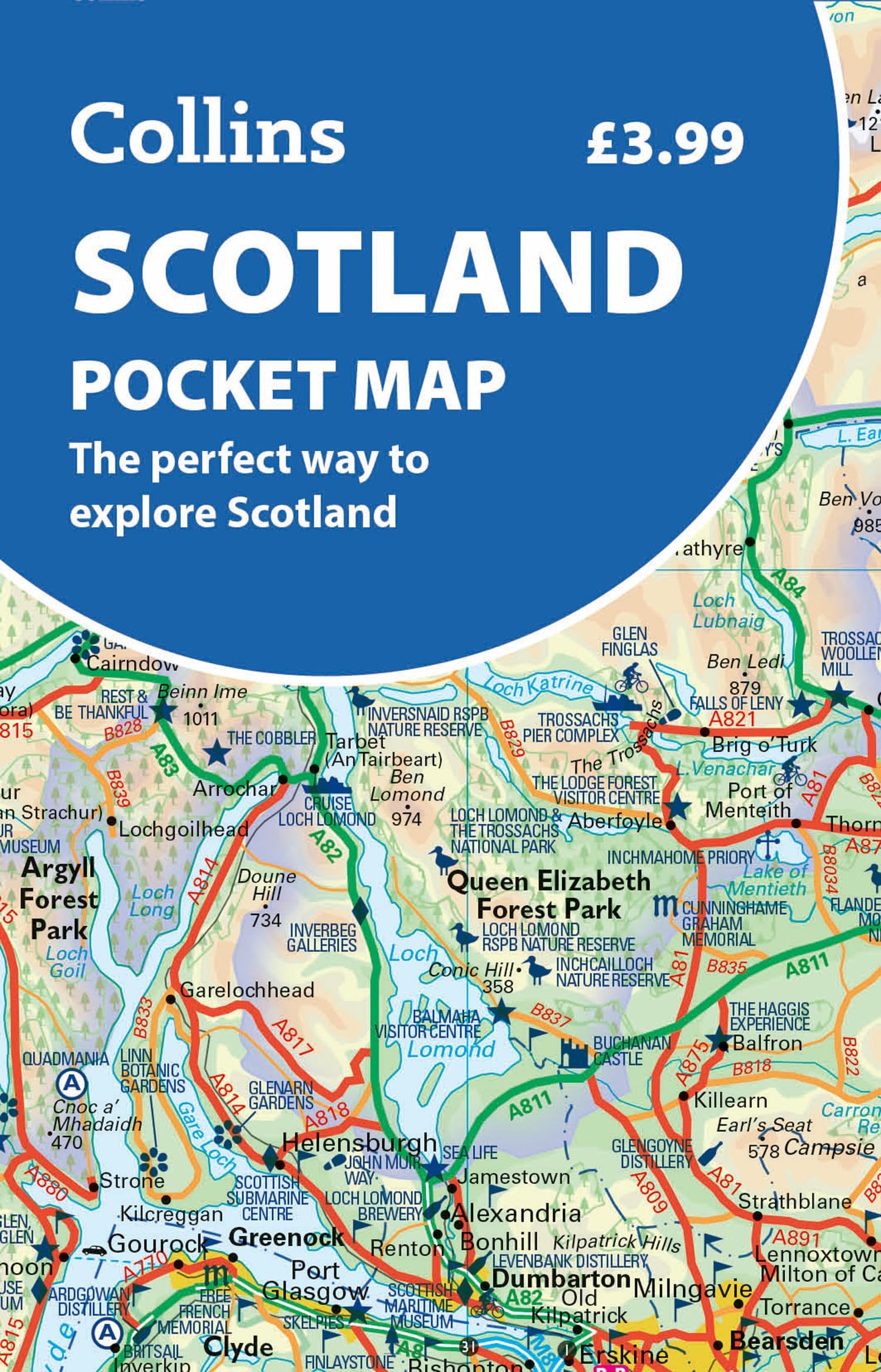 Libro: Scotland Pocket Map: The perfect way to explore Scotland