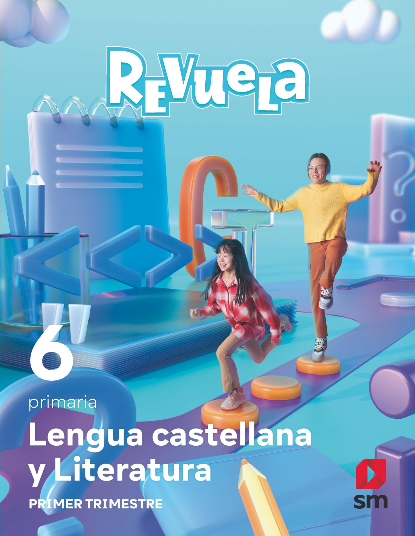 Libro: Lengua Castellana y Literatura . 6 Primaria. Trimestres. Revuela