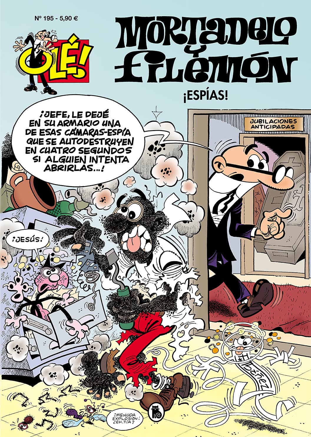Mortadelo y Filemón. ¡Espías! (Olé! Mortadelo 195) (Bruguera Clásica)