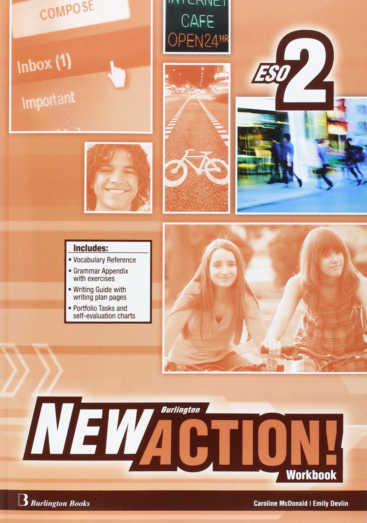Libro: New Burlington Action 2 Workbook + Language Builder