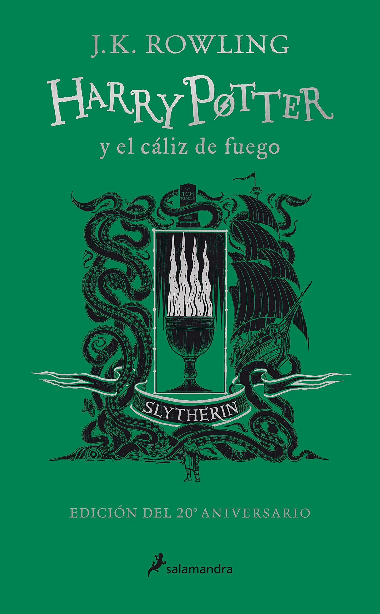 Libro: Harry Potter y el cáliz de fuego (20 Aniv. Slytherin) / Harry Potter and the Goblet of Fire (Slytherin) (Spanish Edition)