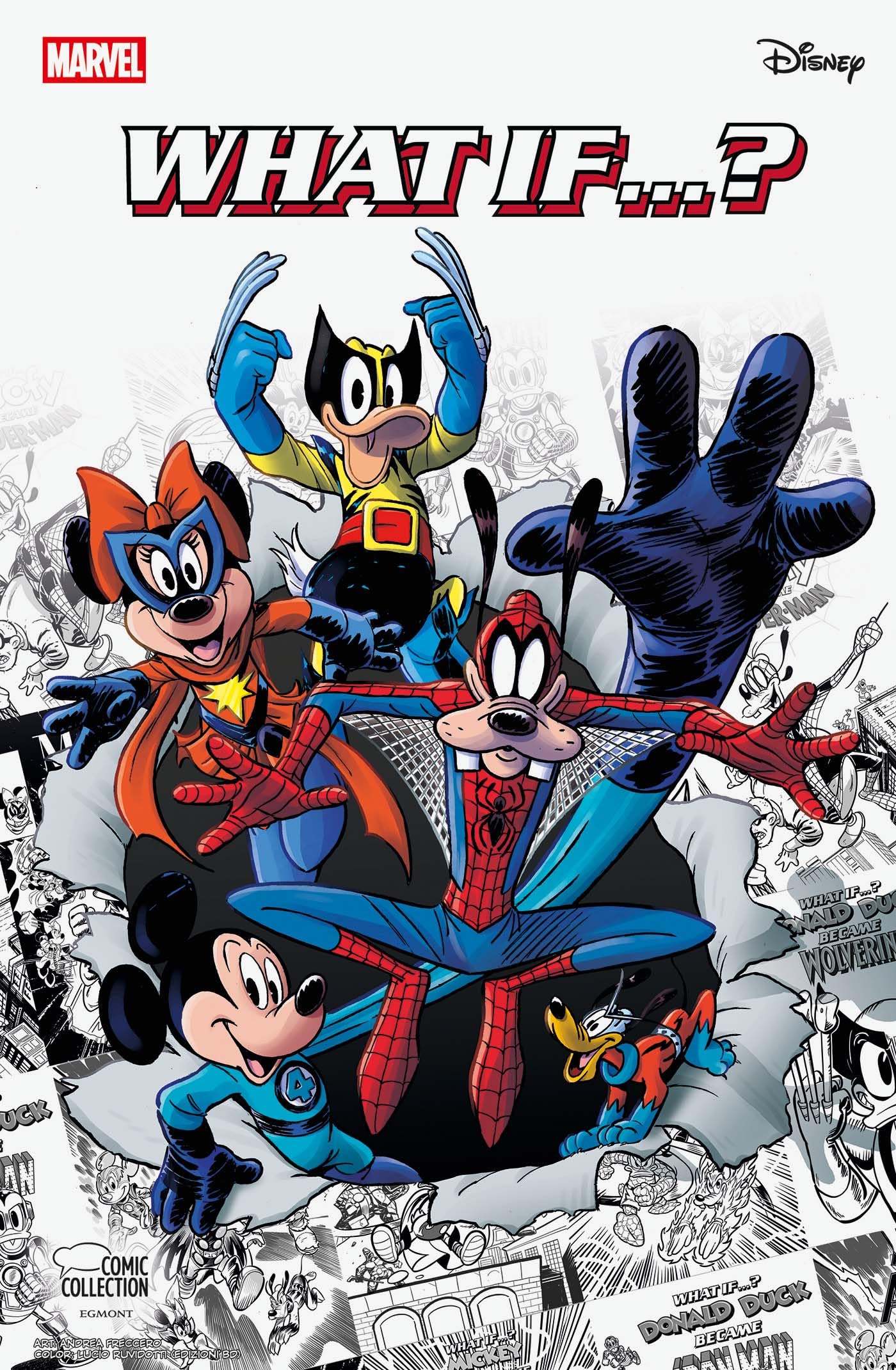 Libro: Disney und Marvel - What if...?: Marvel trifft Disney! Micky, Donald und ihre Freunde werden zu ENTENHAUSENER SUPERHELDEN