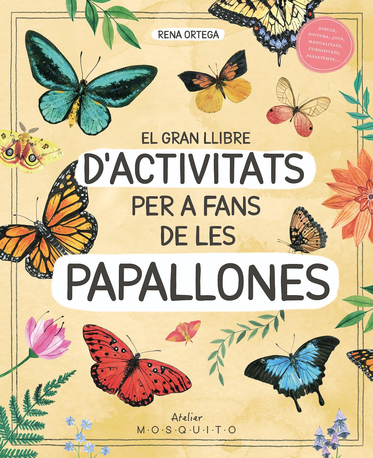 Libro: El gran llibre d'activitats per a fans de les papallones