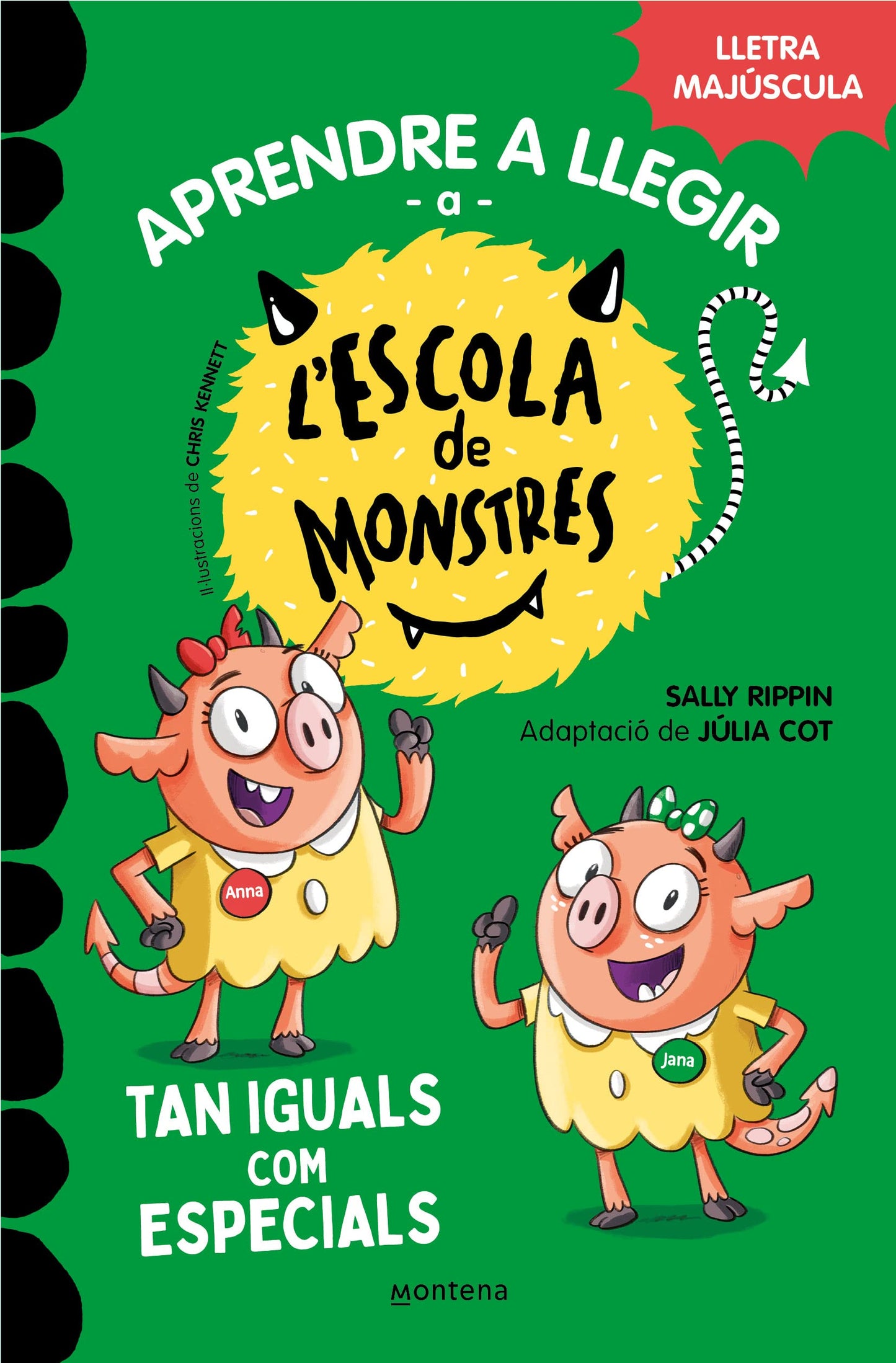 Libro: Aprendre a llegir a l'Escola de Monstres 3 - Tan iguals com especials: Amb lletra MAJÚSCULA (llibres per a nens a partir de 5 anys)