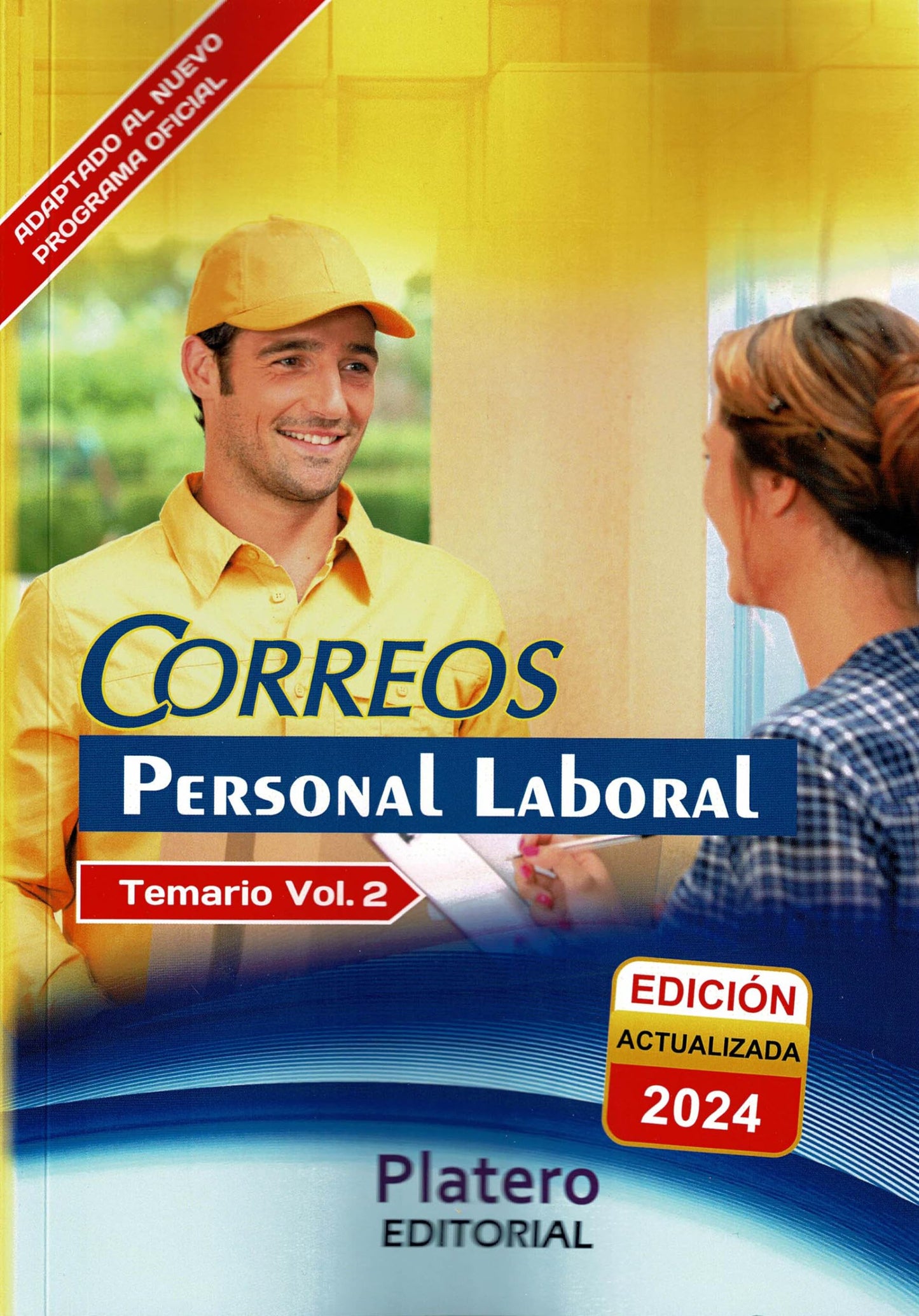 Libro: CORREOS TEMARIO 2024 VOLUMEN 2