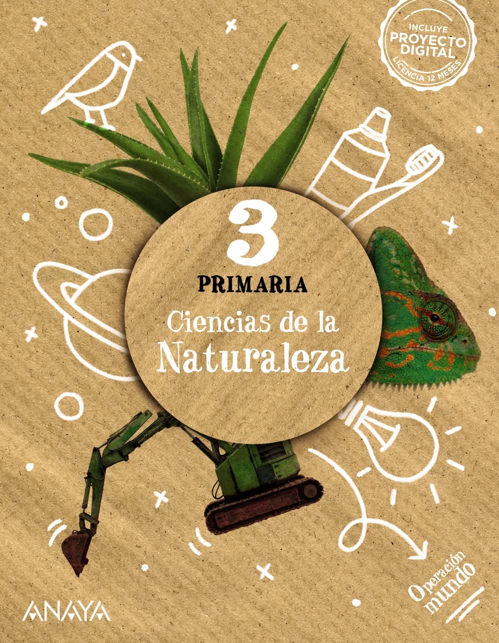 Libro: Ciencias de la Naturaleza 3.