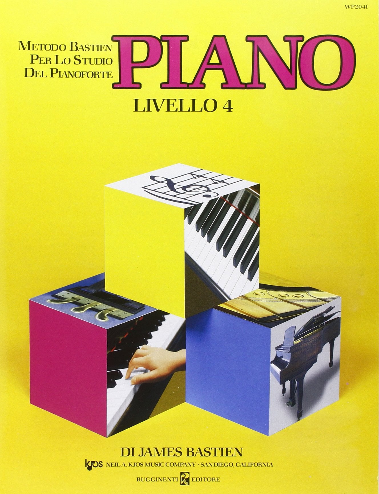 Libro: Piano. 4º livello (Metodo Bastien per lo studio del pianof.)