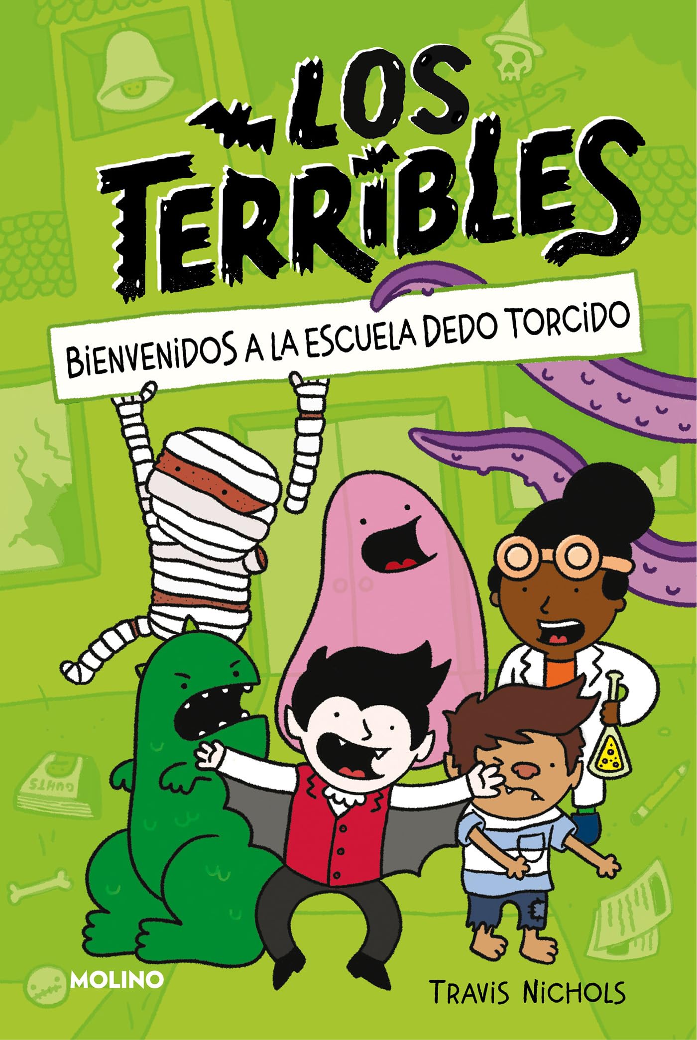 Libro: Los Terribles 1 - Bienvenidos a la Escuela Dedo Torcido