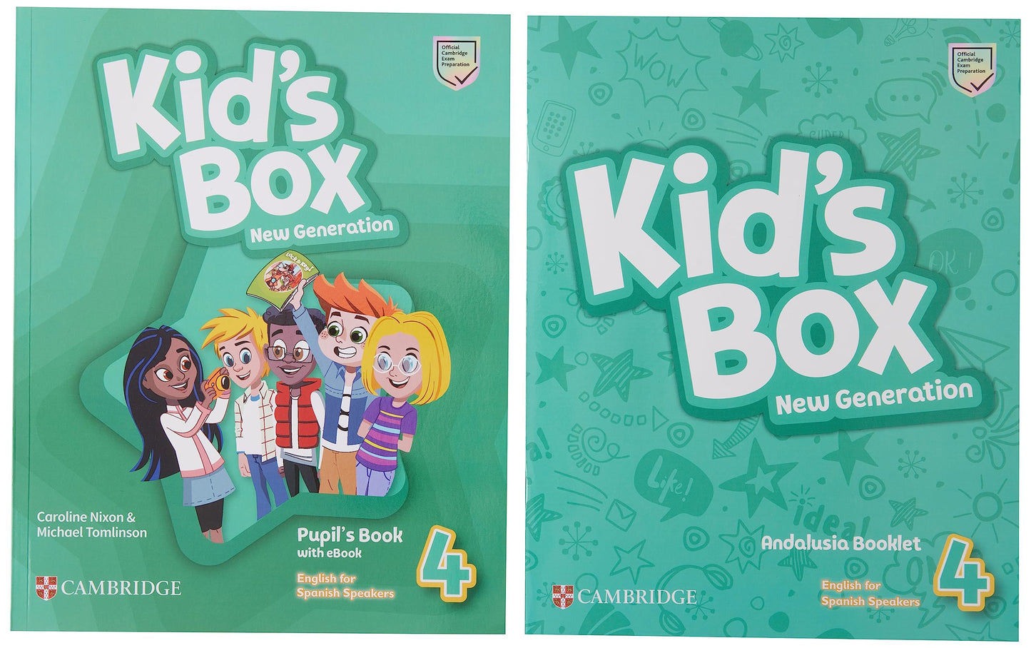 Libro: Kid's Box New Generation Level 4 Pupil's Pack Andalusia Edition English for Spanish Speakers