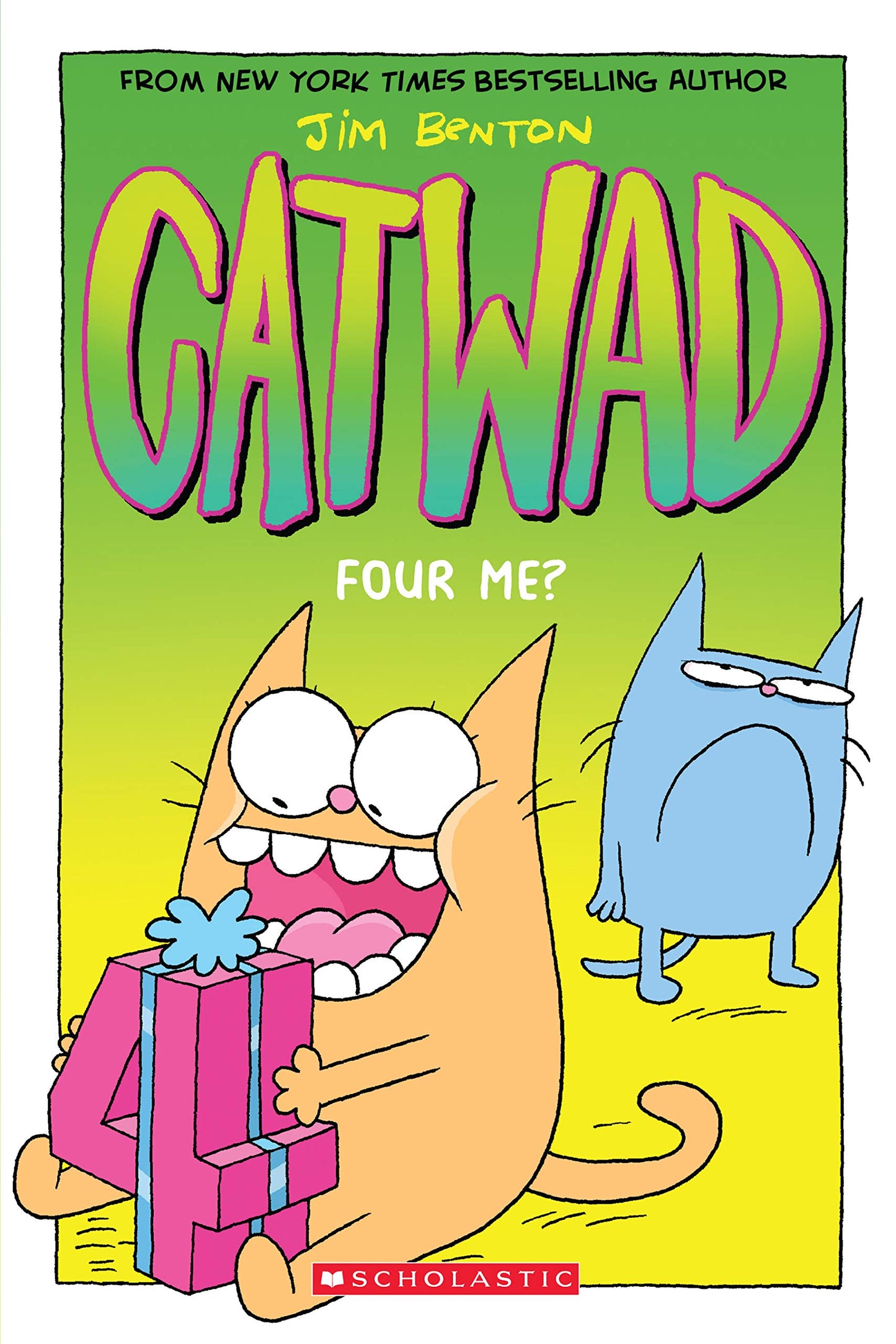 Libro: Four Me? A Graphic Novel (Catwad #4) (4)
