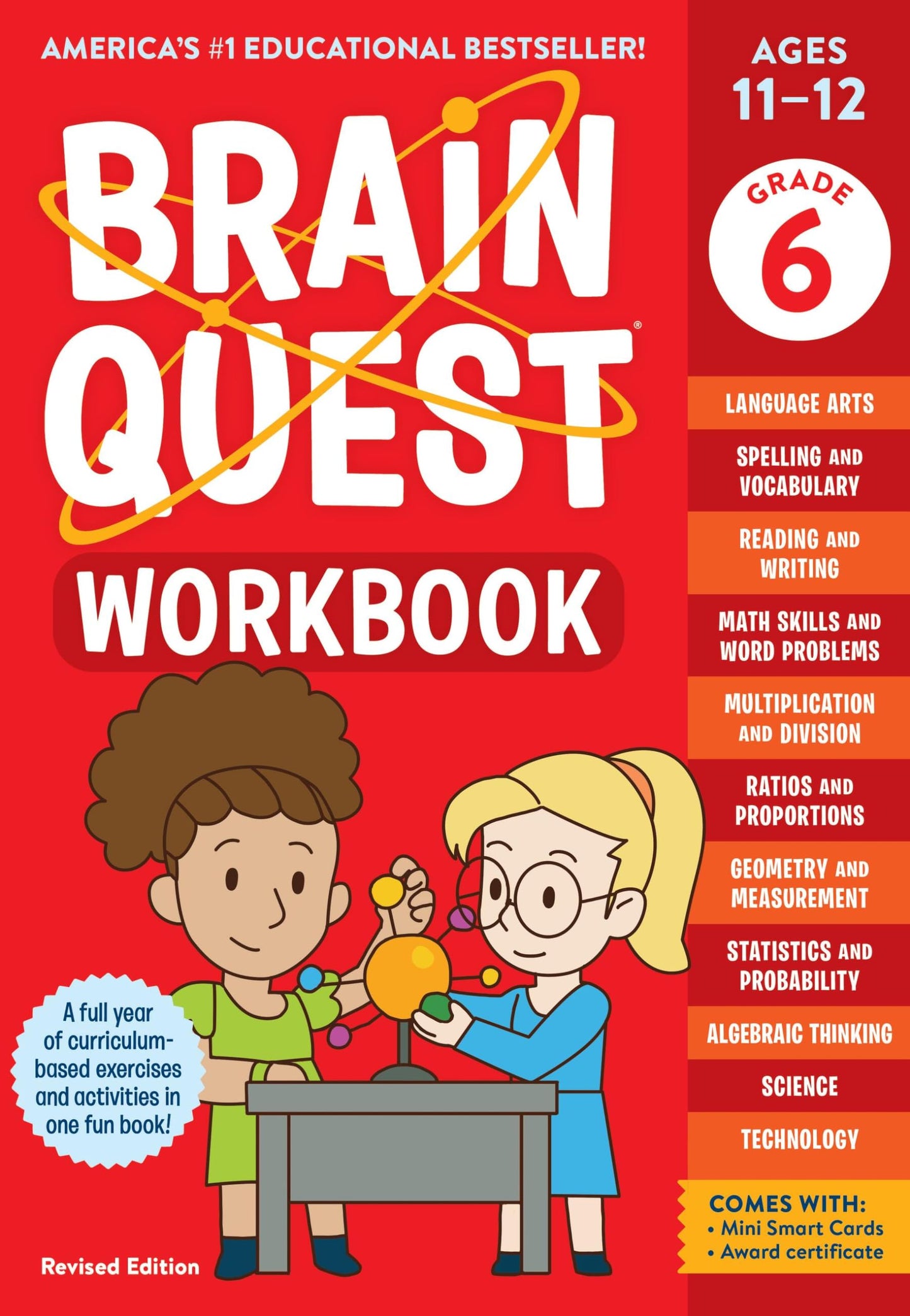 Libro: Brain Quest Workbook: 6th Grade Revised Edition