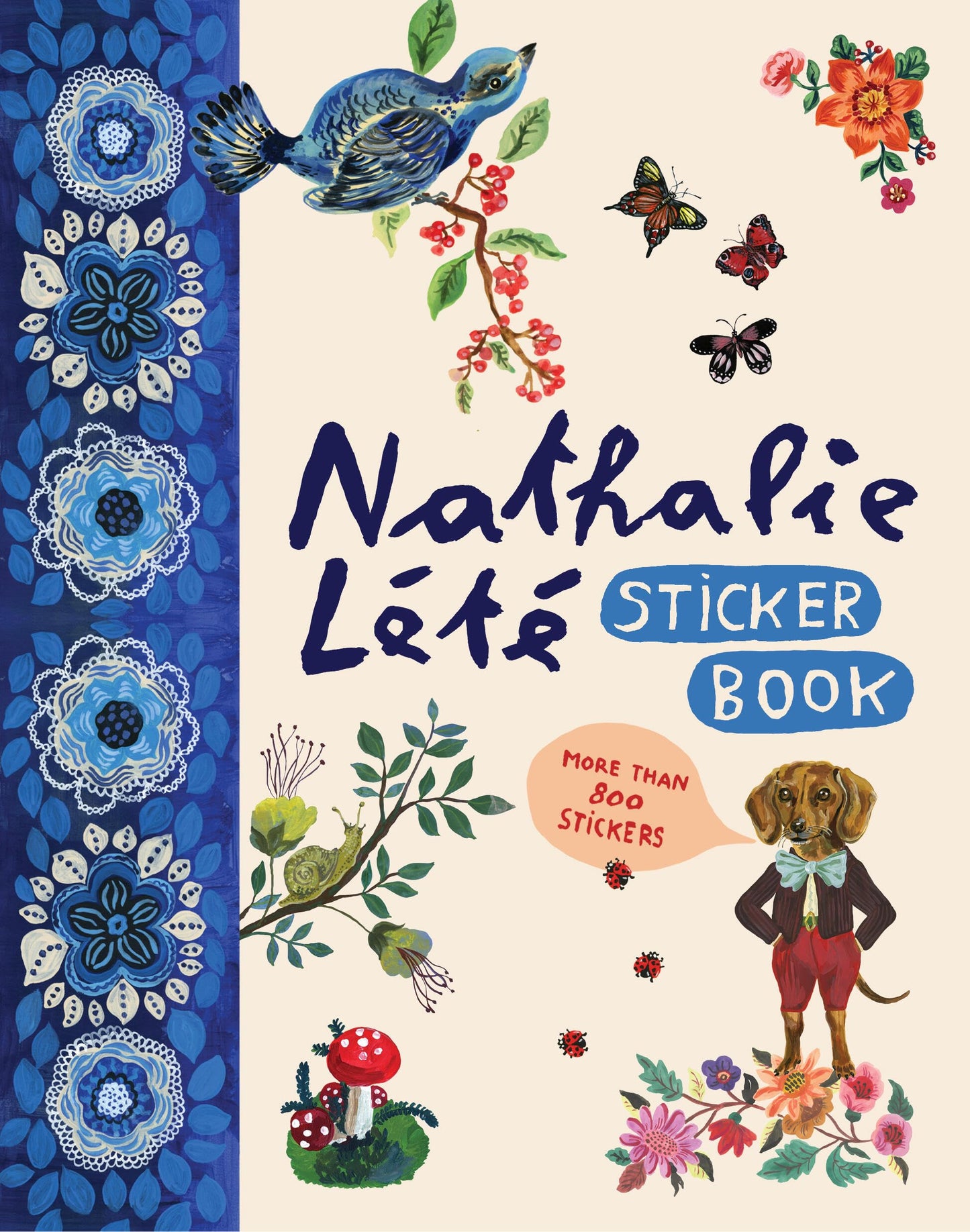 Nathalie LEtE Sticker Book /anglais (Artisan)
