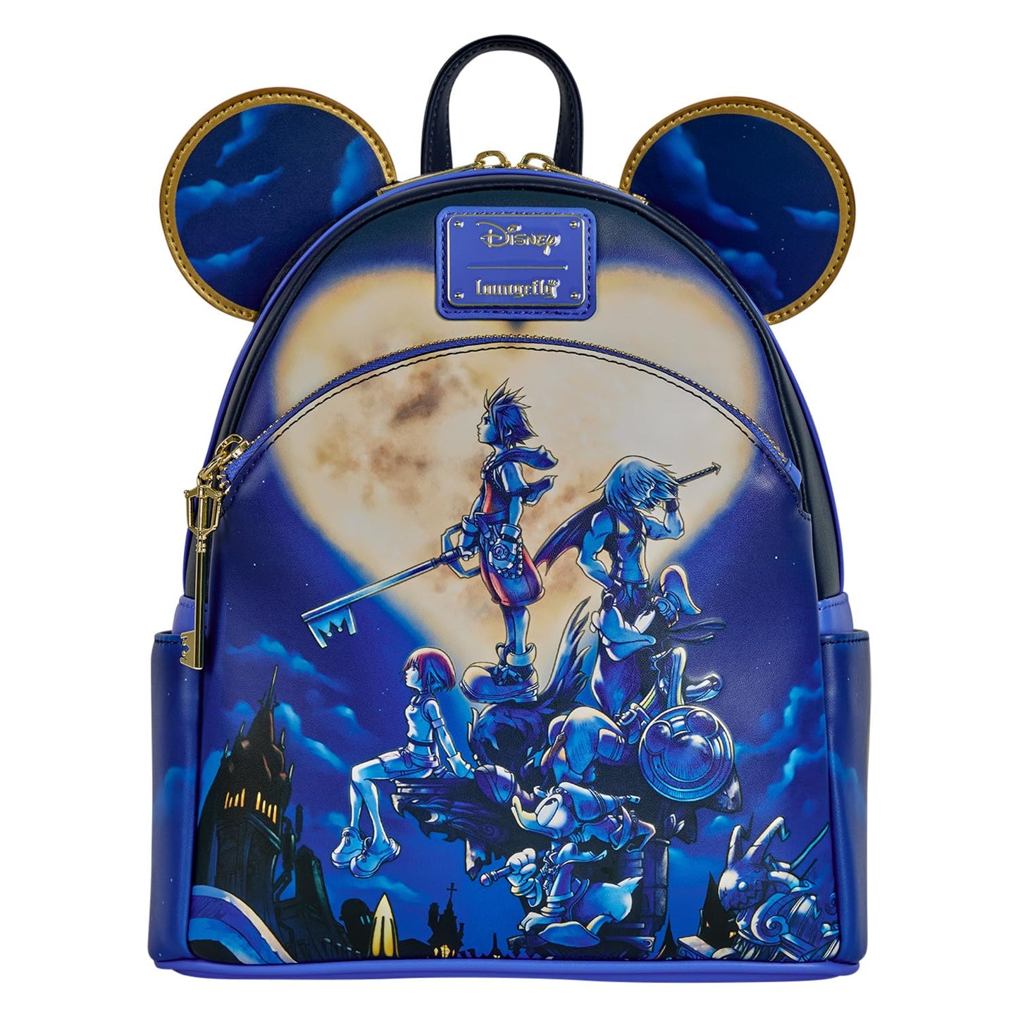 Funko Pop: Loungefly Disney Kingdom Hearts Mickey Mini-Backpack, Exclusivo Amazon