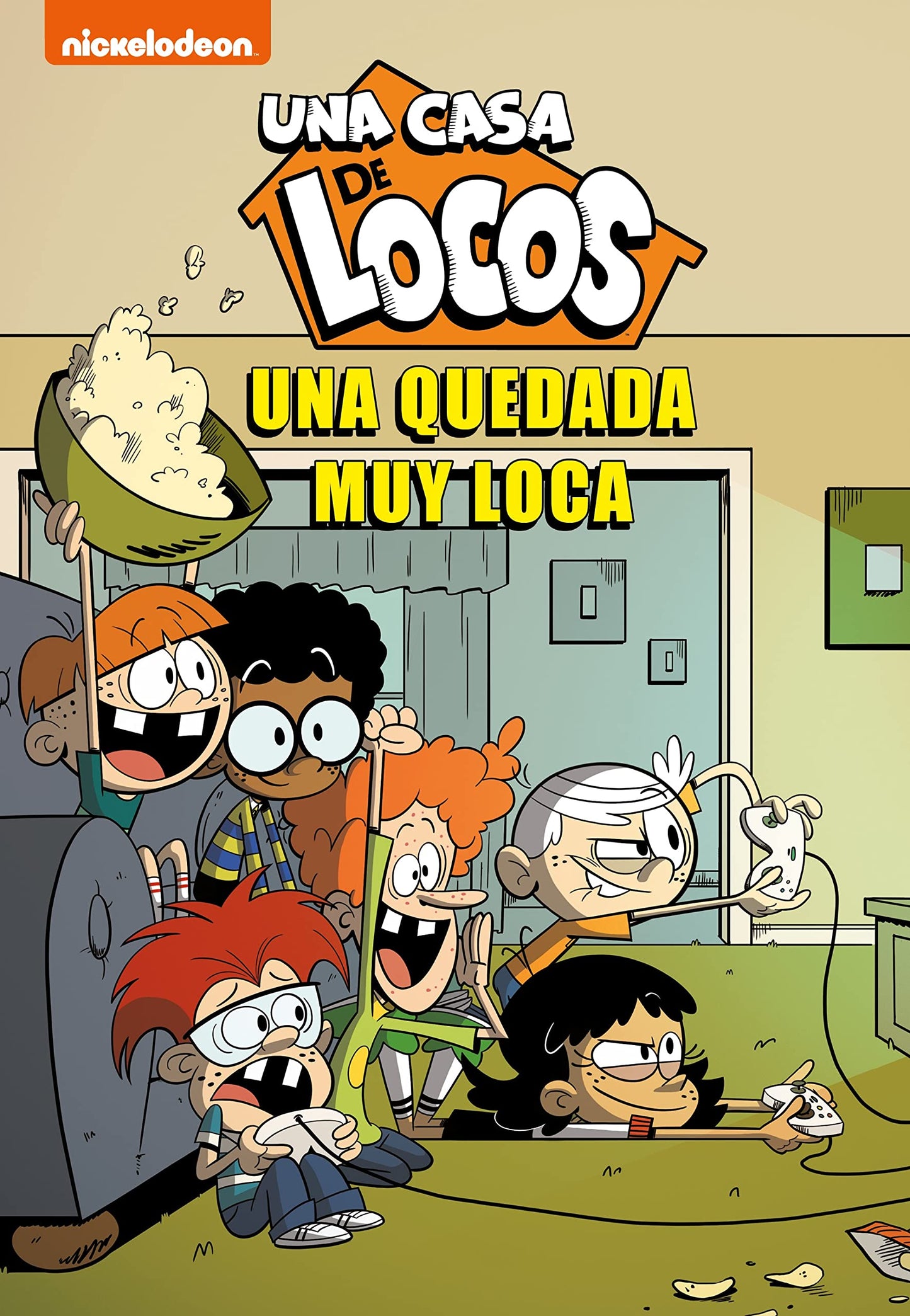 Libro: Una casa de locos. Cómic 9 - Una quedada muy loca (Nickelodeon)