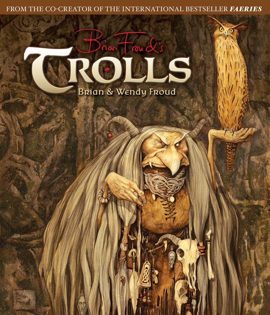 Libro: Trolls: Whimsical, mischievous trolls captured in painterly portraits celebrating Scandinavian folklore.