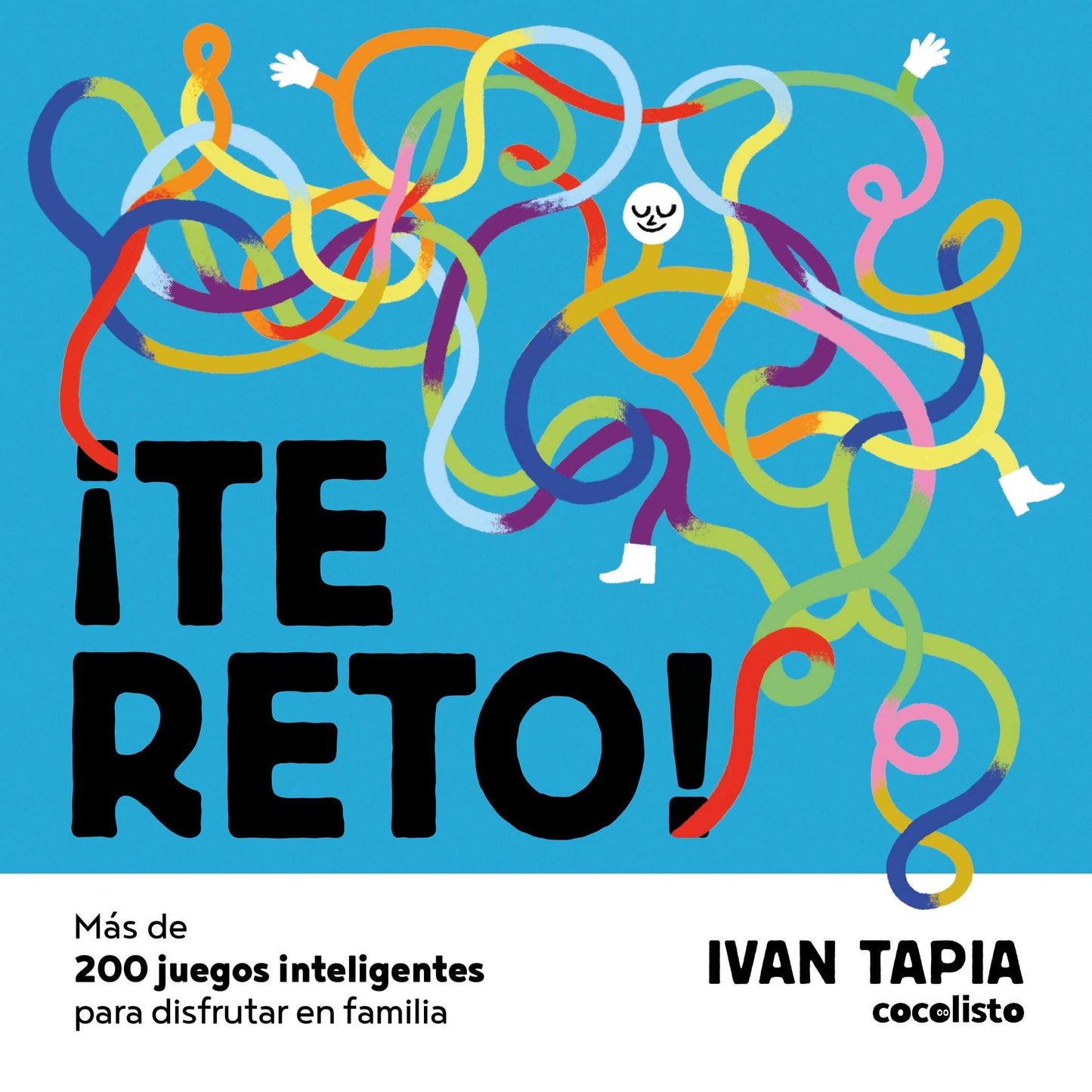 Libro: ¡Te reto! Más de 200 juegos inteligentes para disfrutar en familia (Libro interactivo)