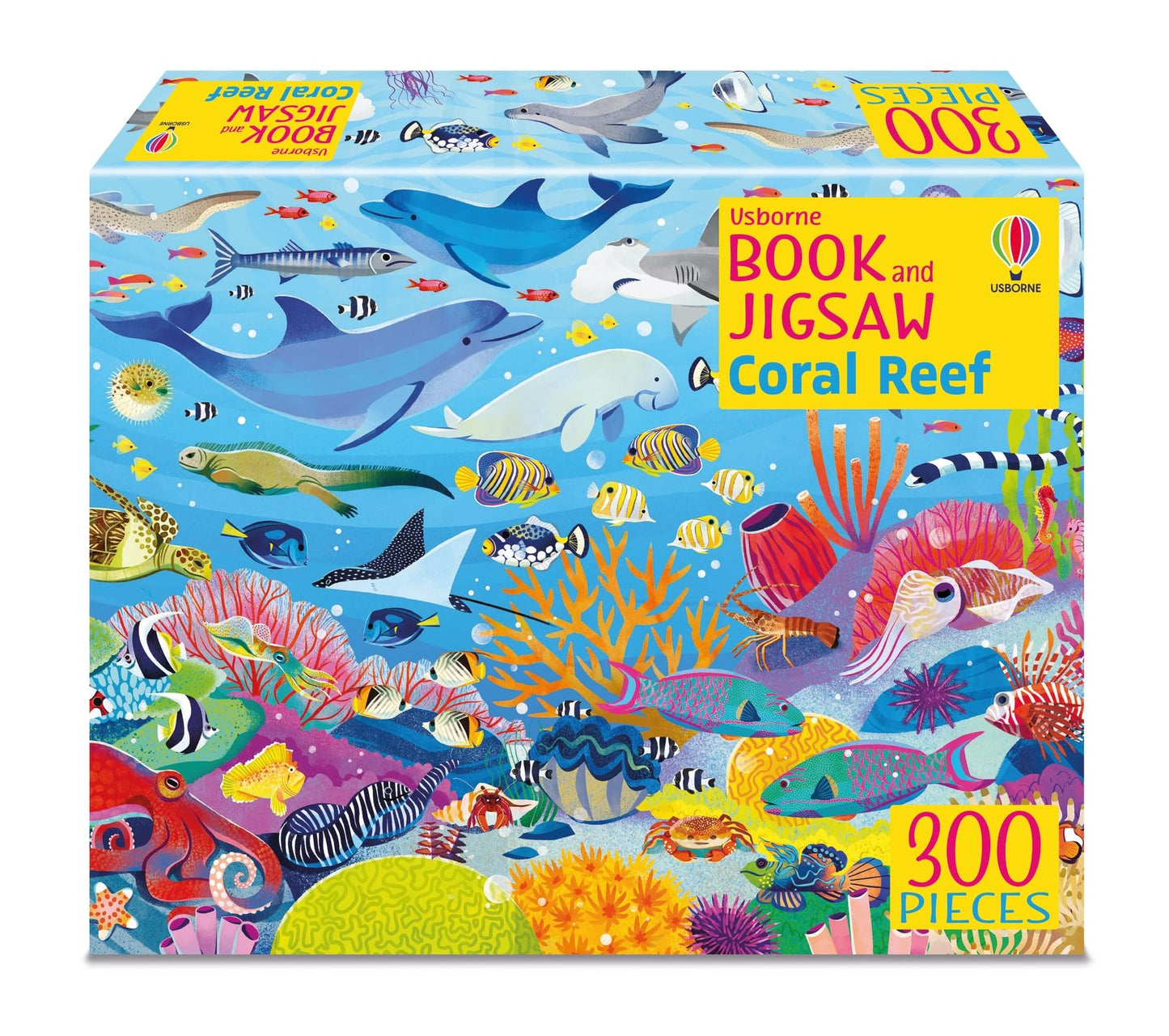 Libro: USBORNE BOOK AND JIGSAW CORAL REEF.
