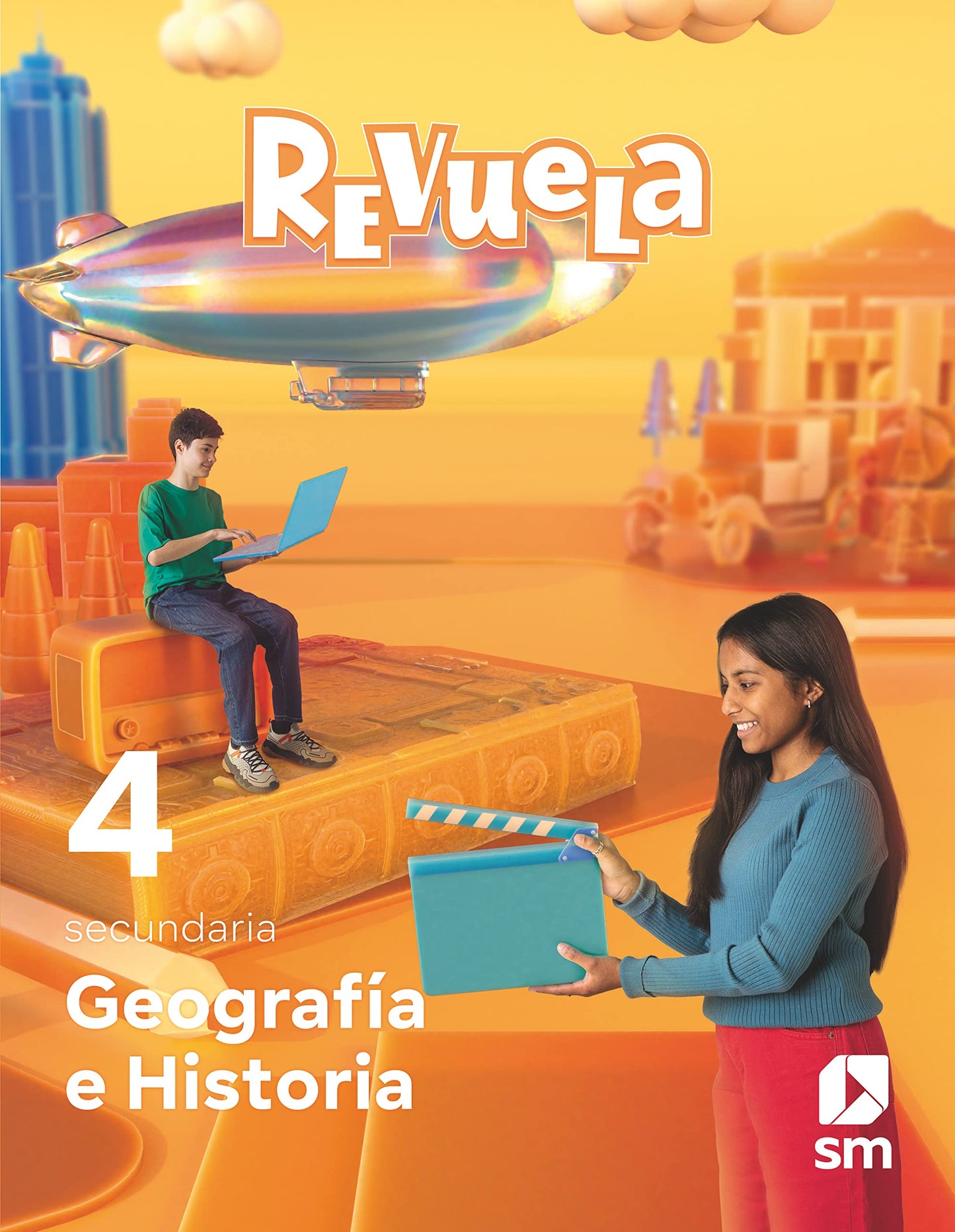 Libro: Geografía e Historia. 4 Secundaria. Revuela