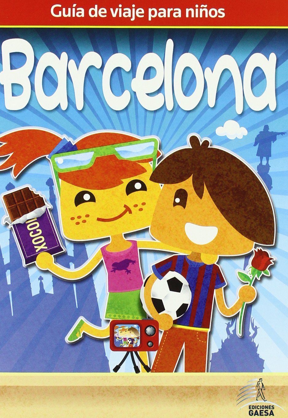Libro: Guia de viaje para niños Barcelona