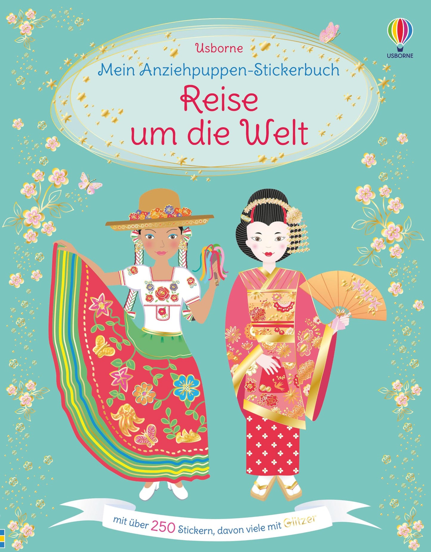Libro: Mein Anziehpuppen-Stickerbuch: Reise um die Welt