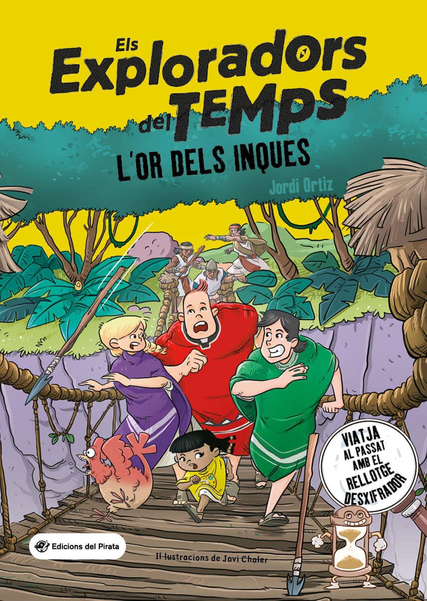 Libro: L'or dels inques: Viatja en el temps amb el rellotge desxifrador i descobreix els inques i els mexiques! Llibres per a nens i nenes a partir de 10 anys en català.