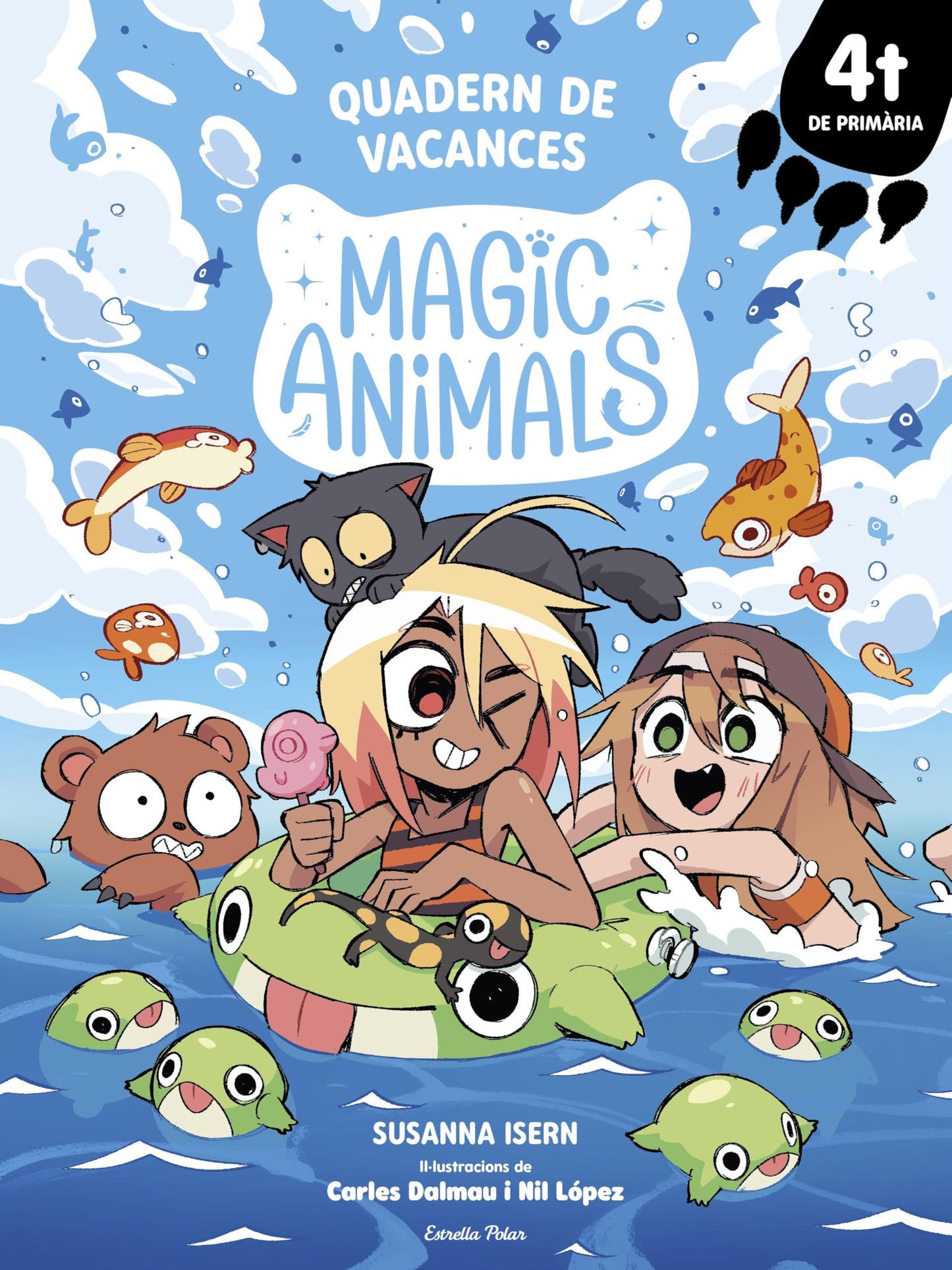 Libro: Magic Animals. Quadern de vacances. 4t de Primària