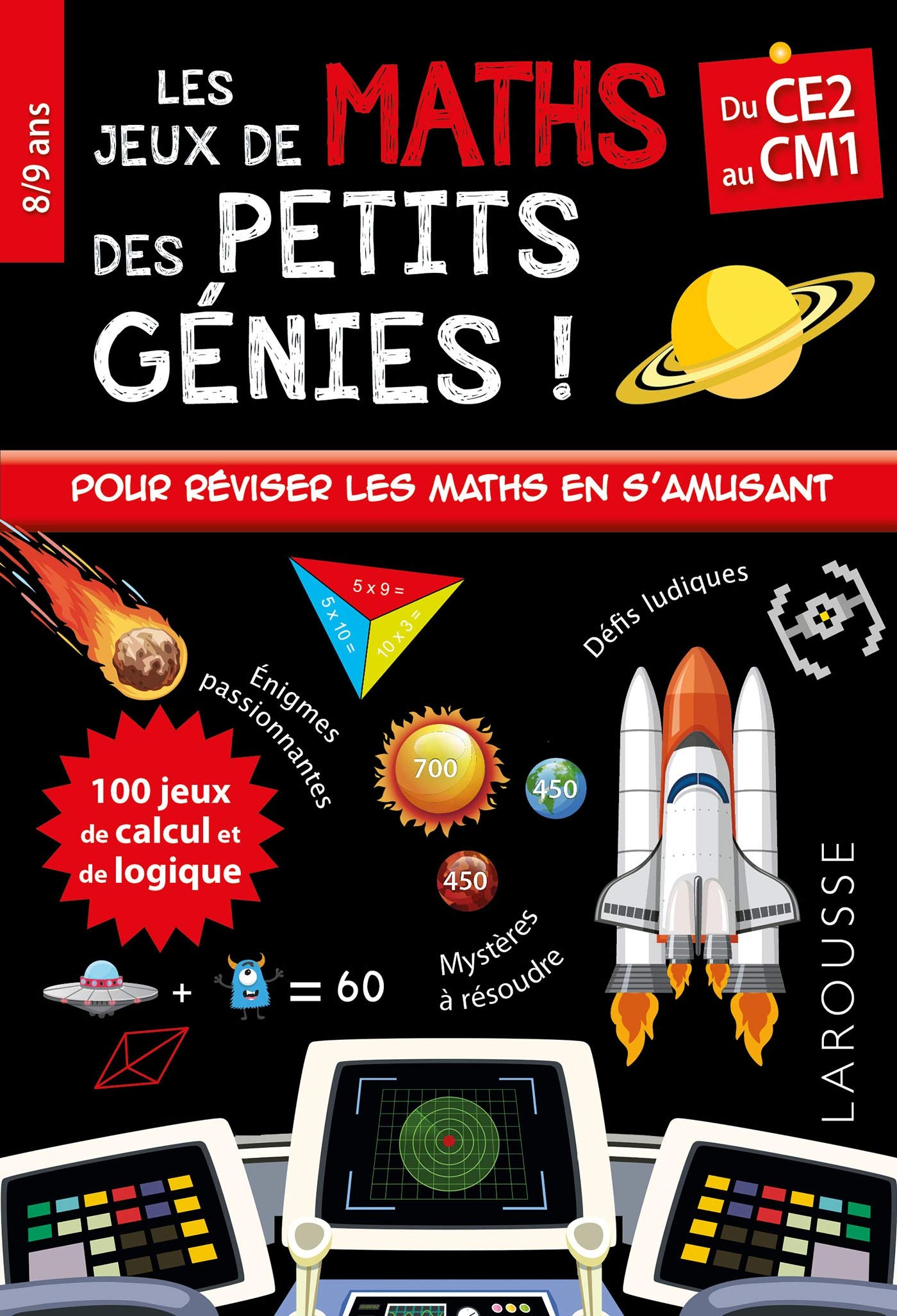 Les jeux de maths des petits génies !: Du CE2 au CM1
