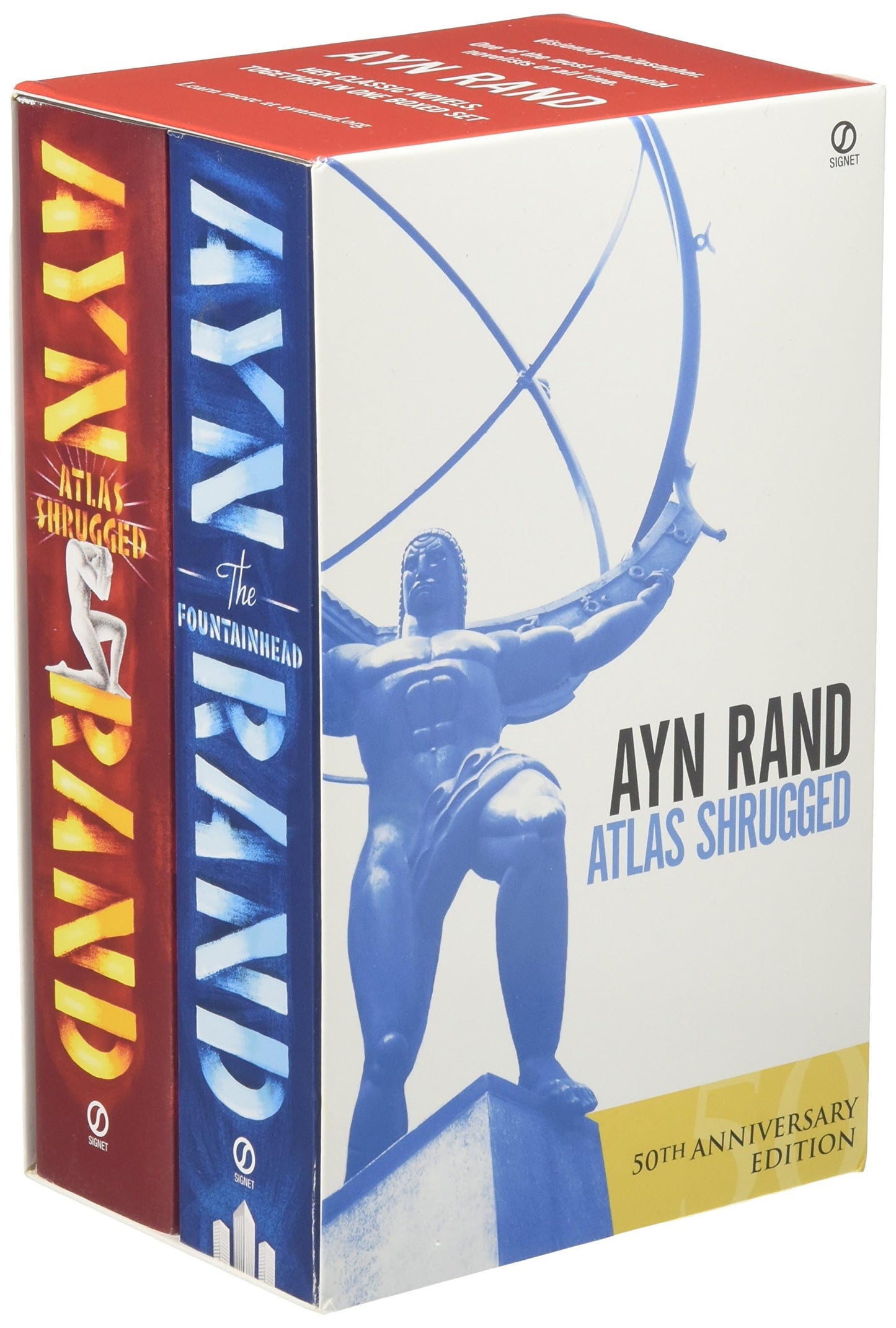 Libro: Ayn Rand Box Set: ATLAS SHRUGGED and THE FOUNTAINHEAD