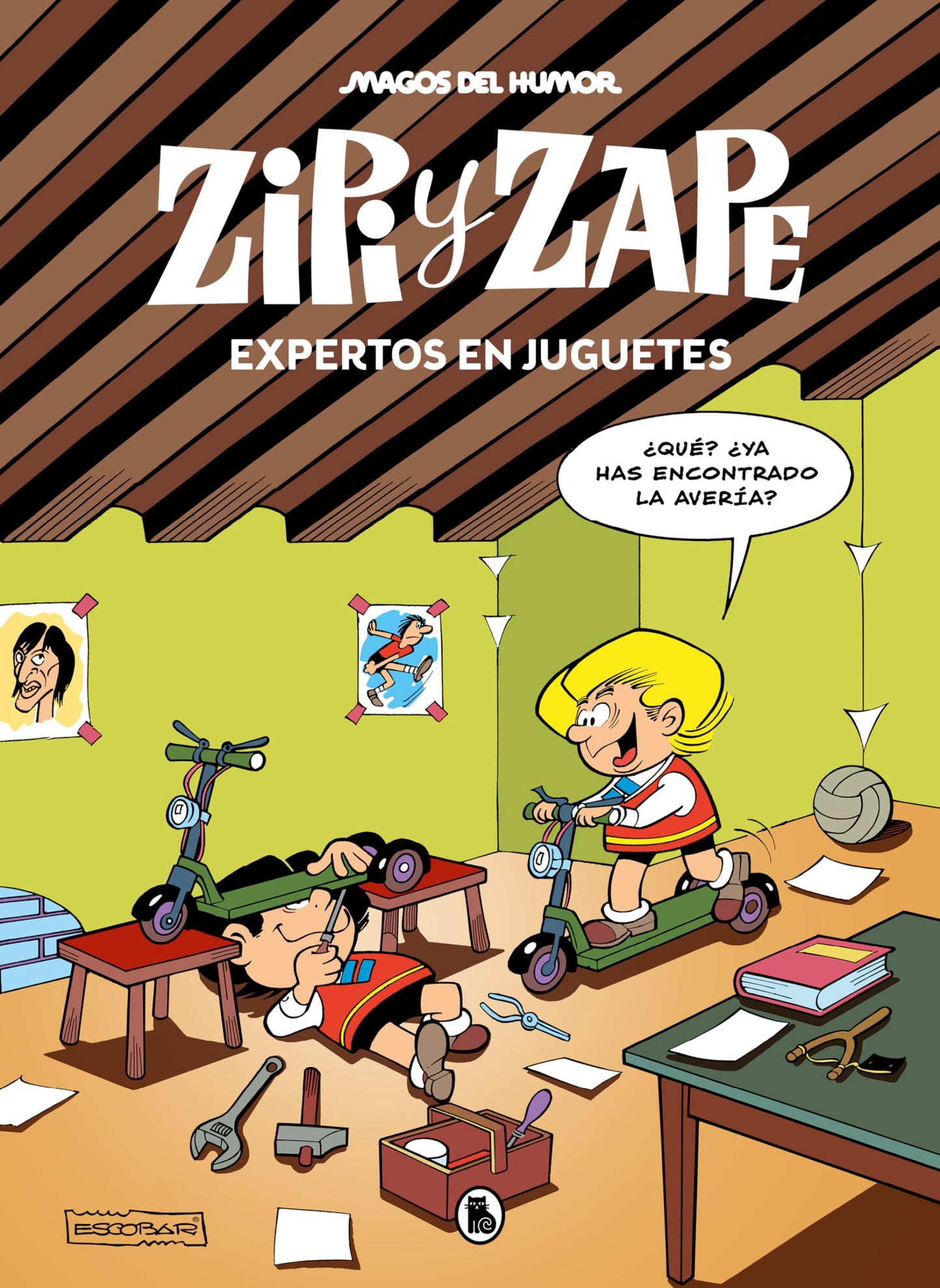Libro: Zipi y Zape. Expertos en juguetes (Magos del Humor 219) (Bruguera Clásica)