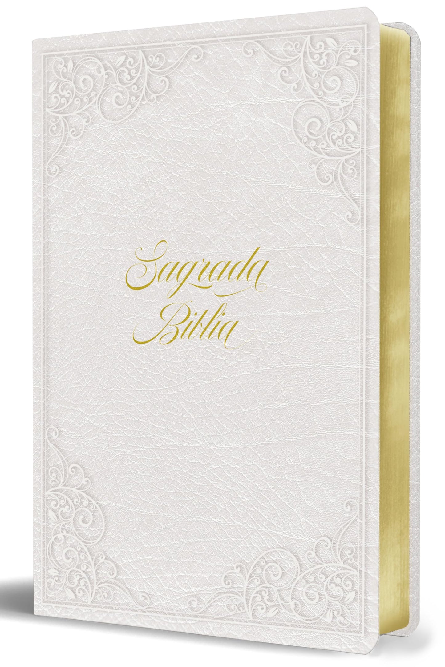 Libro: Biblia Católica: Letra grande. Símil piel blanca: boda, quinceañera, primera comu nión / Catholic Leathersoft White Bible: Bride, Quinceanera, First Communi (Spanish Edition)
