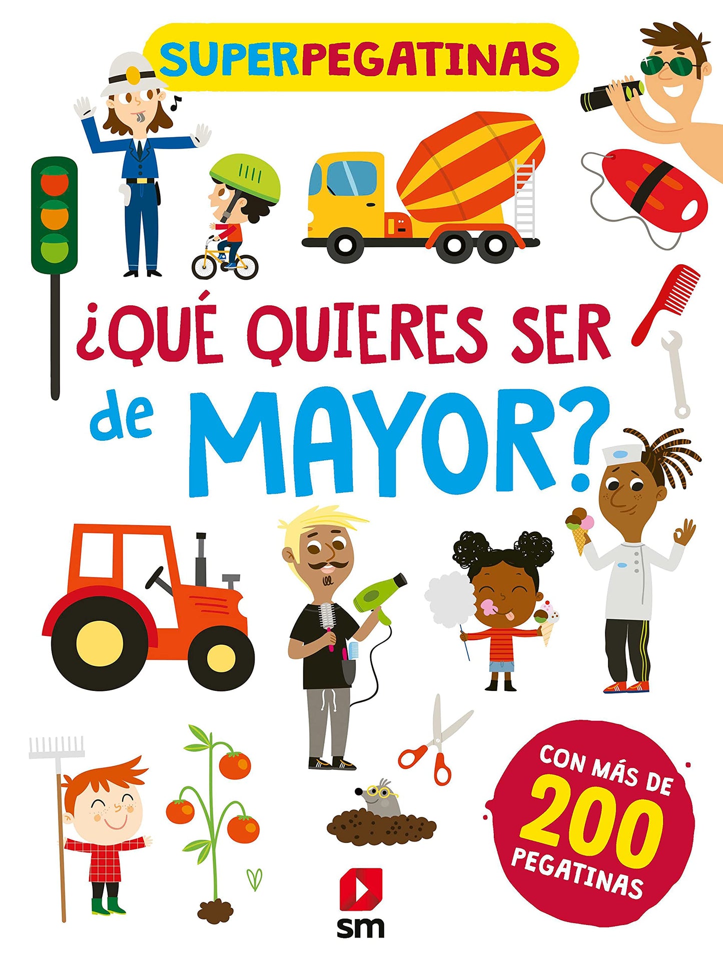 Libro: ¿Qué quieres ser de mayor? (Superpegatinas)