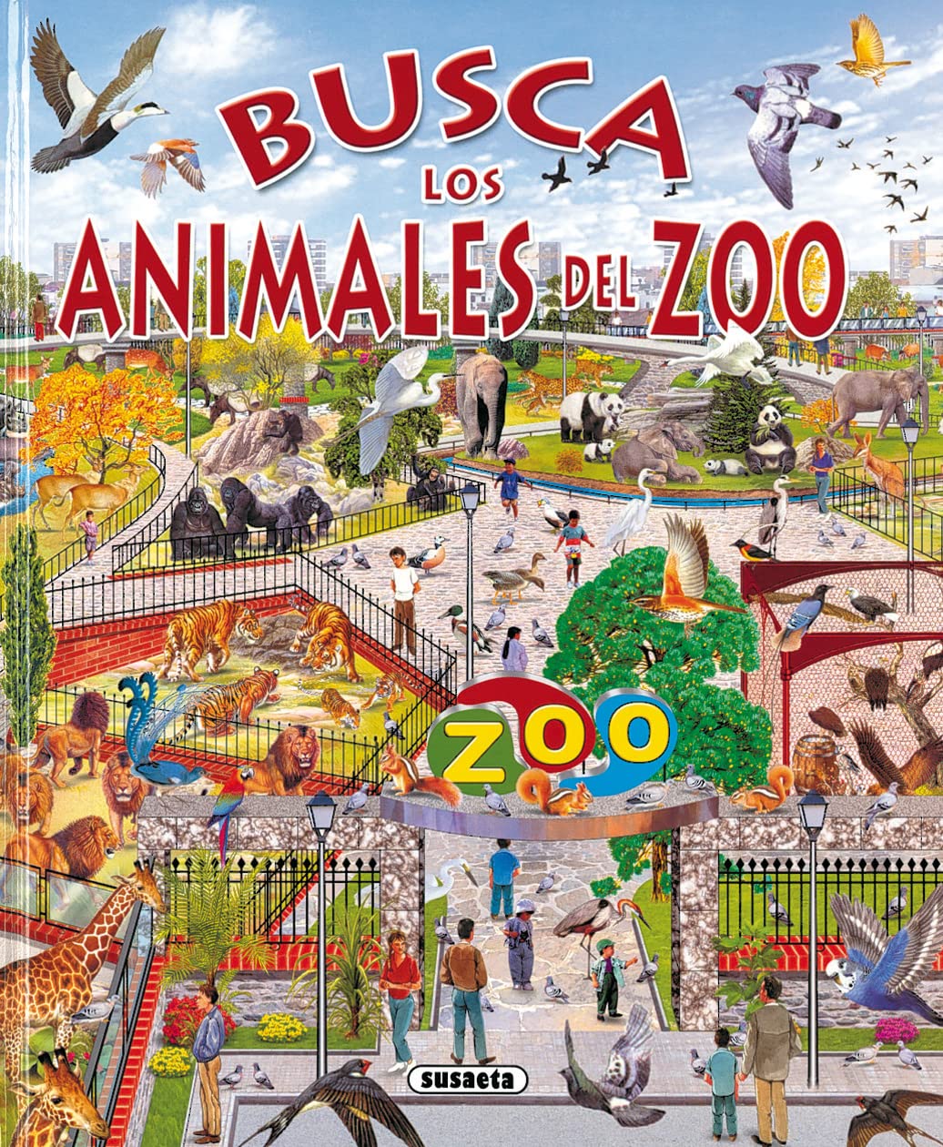Libro: Busca Animales Del Zoo