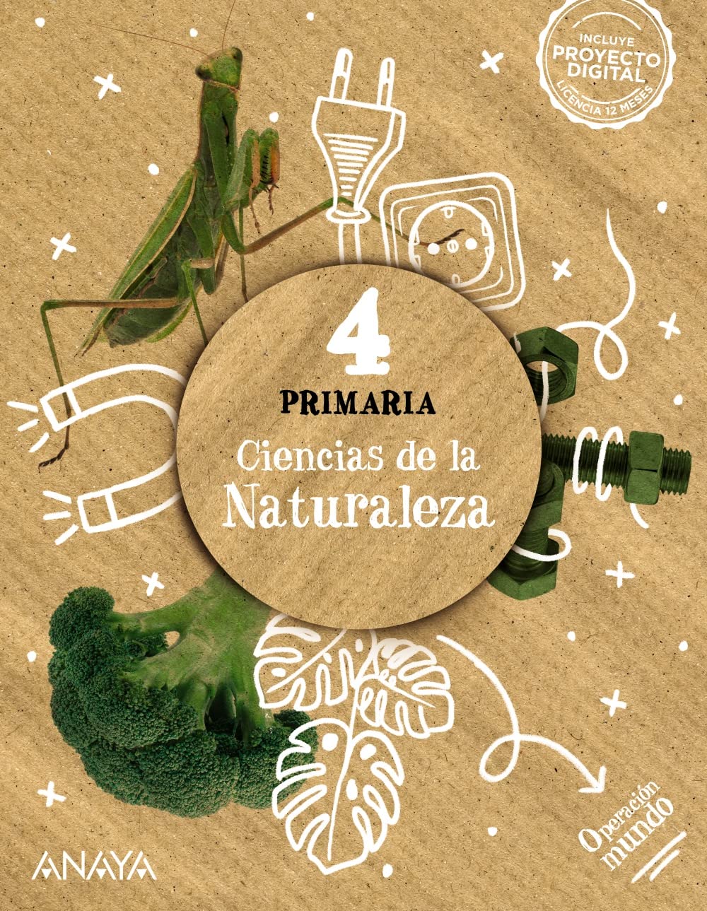 Libro: Ciencias de la Naturaleza 4.