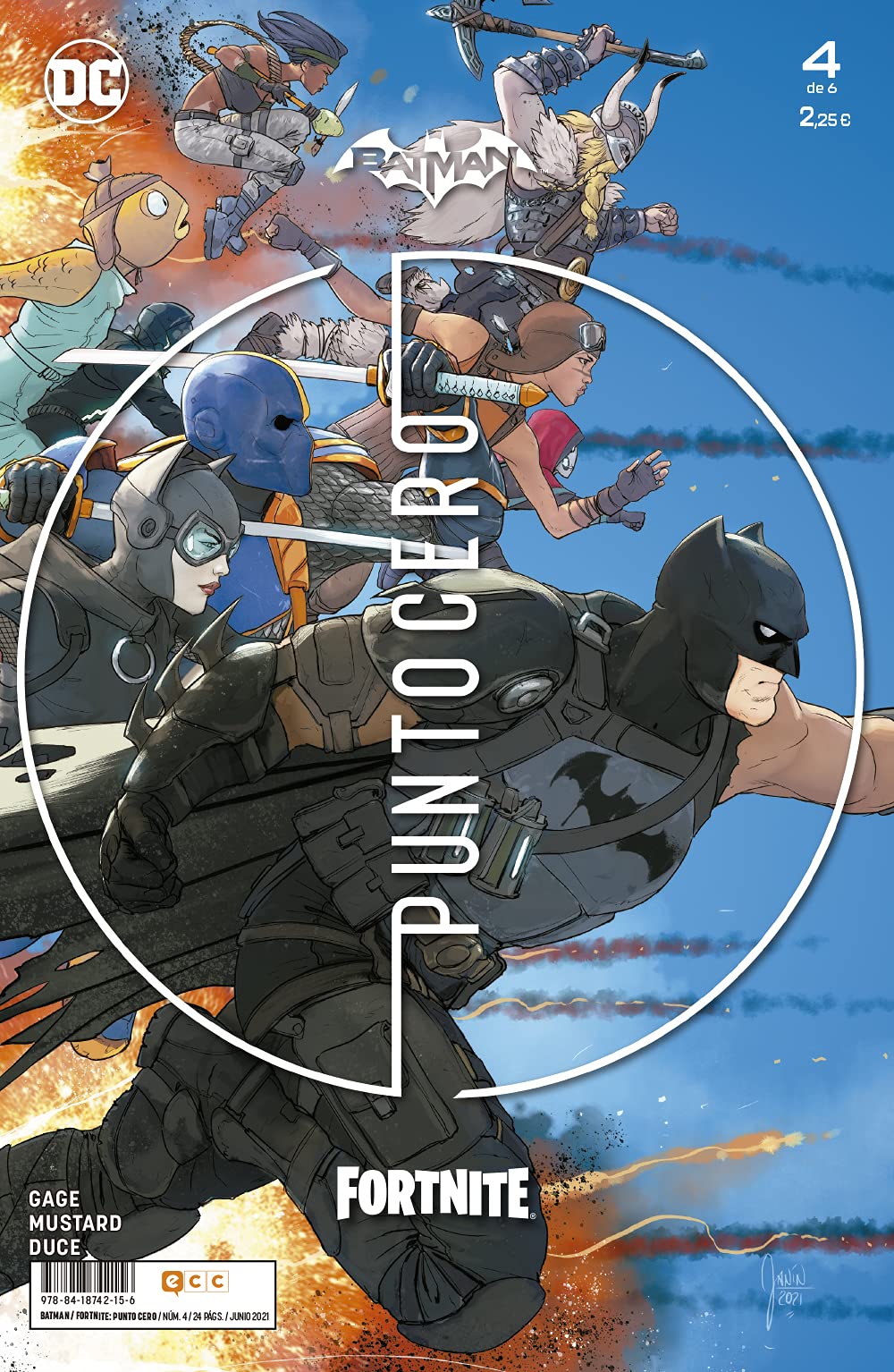 Libro: Batman/Fortnite: Punto cero núm. 04 De 6