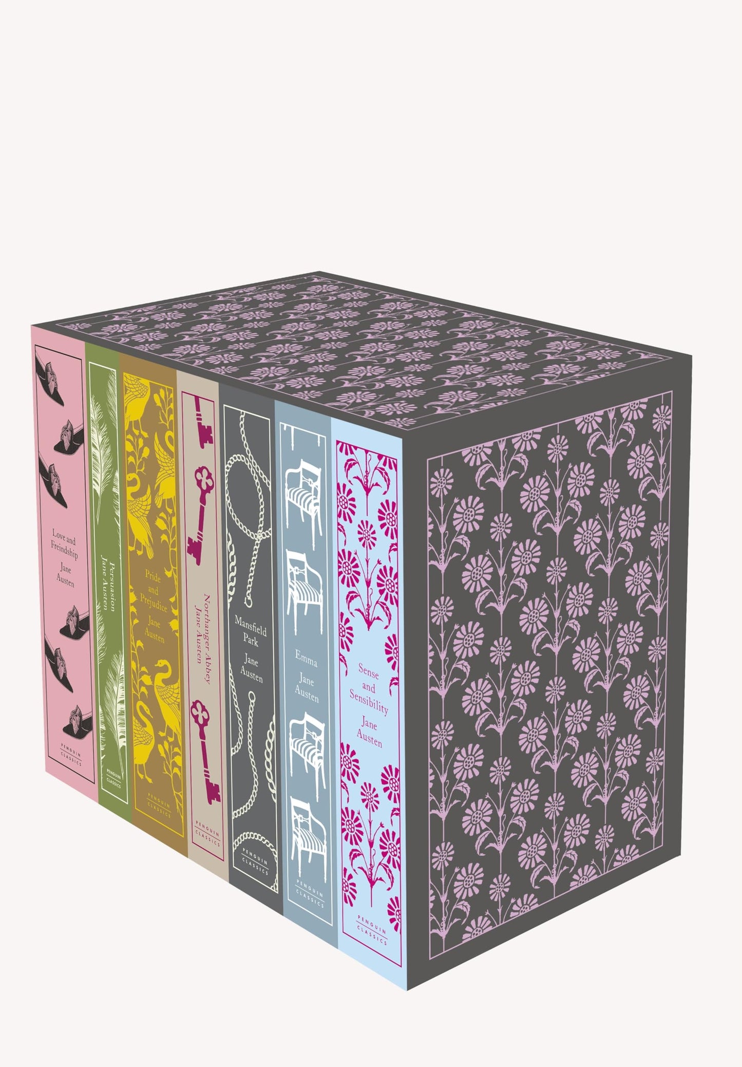 Libro: Jane Austen: The Complete Works 7-Book Boxed Set: Sense and Sensibility; Pride and Prejudice; Mansfield Park; Emma; Northanger Abbey; Persuasion; Love ... boxed set) (Penguin Clothbound Classics)